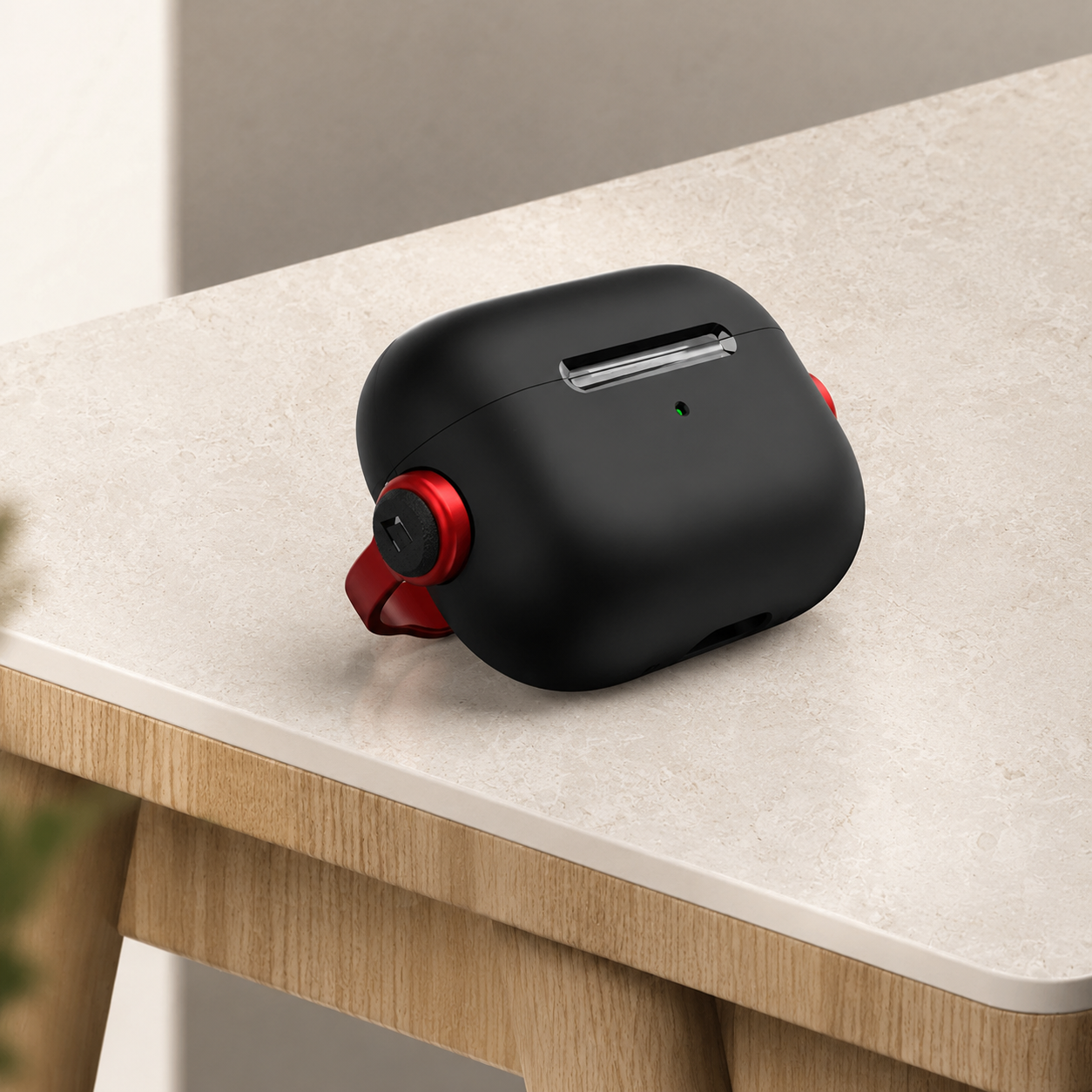 Premium AirPods Case Protective Cover with Lanyard Strap Shockproof Lightweight Design Wireless Charging Compatible