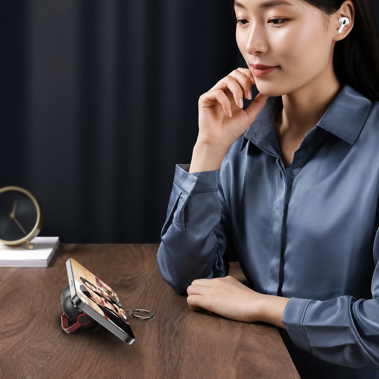 Premium AirPods Case Protective Cover with Lanyard Strap Shockproof Lightweight Design Wireless Charging Compatible