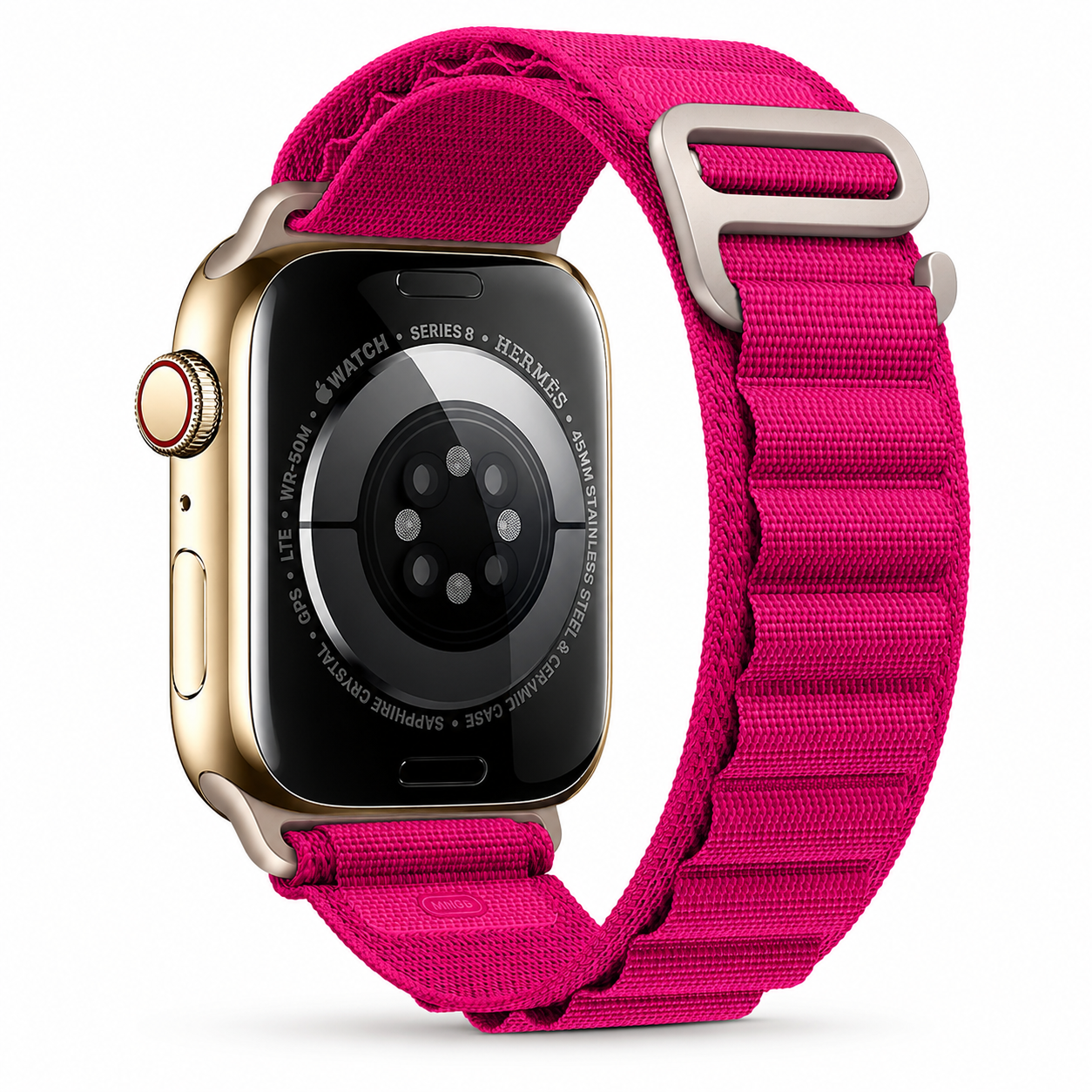 Premium Apple Watch Band Alpine Loop Nylon Strap Adjustable Secure Fit Outdoor Sport Wristband