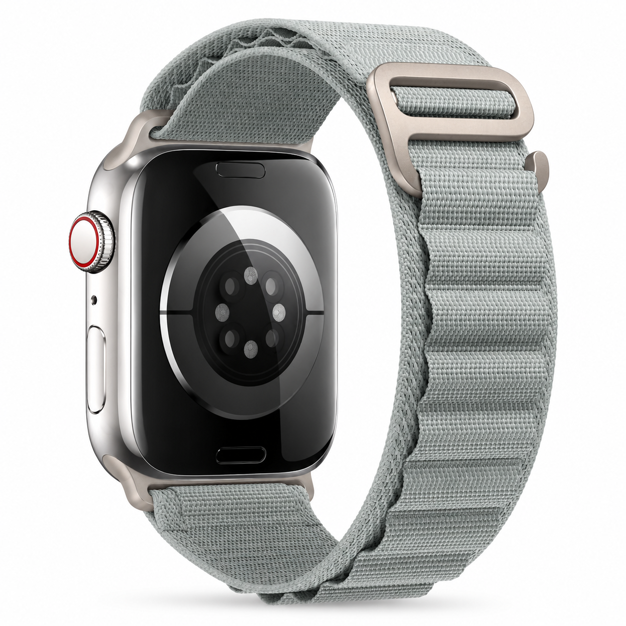 Premium Apple Watch Band Alpine Loop Nylon Strap Adjustable Secure Fit Outdoor Sport Wristband