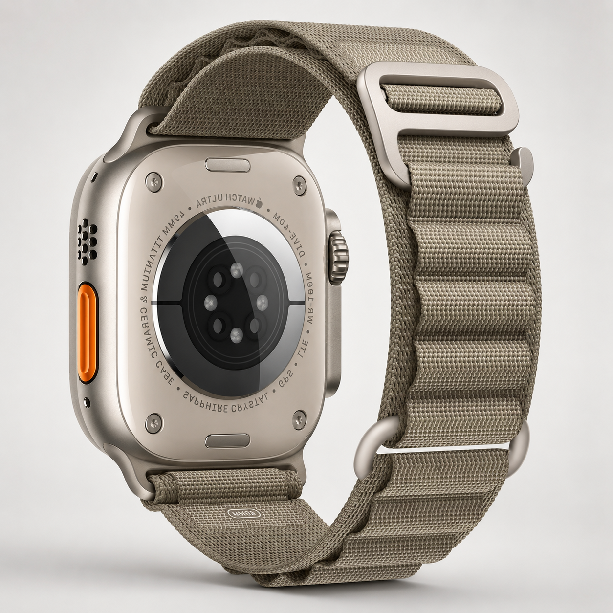 Premium Apple Watch Band Alpine Loop Nylon Strap Adjustable Secure Fit Outdoor Sport Wristband