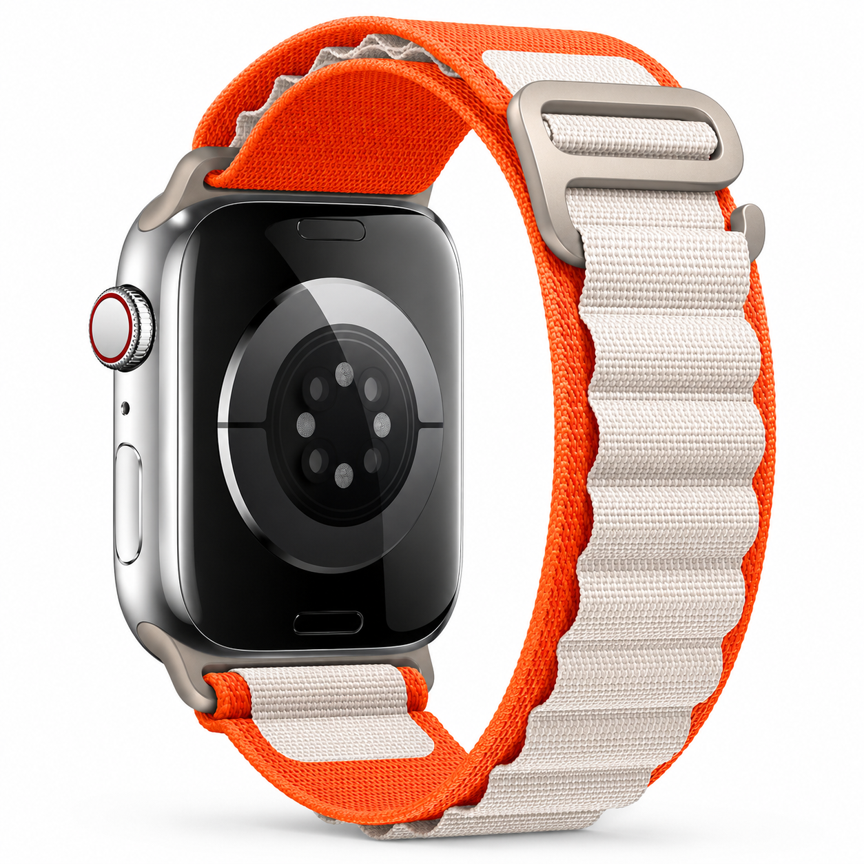 Premium Apple Watch Band Alpine Loop Nylon Strap Adjustable Secure Fit Outdoor Sport Wristband