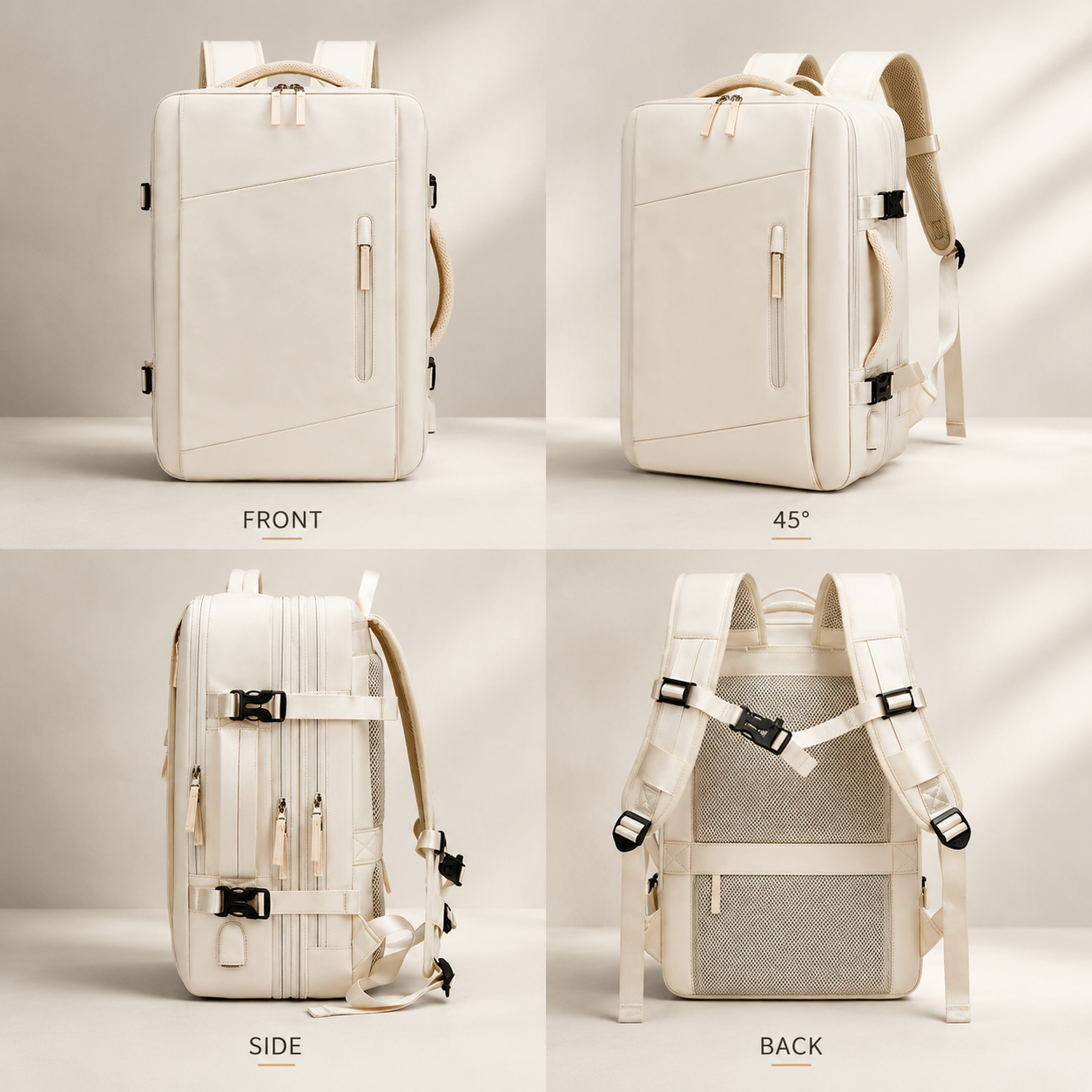 Premium Laptop Backpack Waterproof Expandable USB Charging Business Travel Bag Large Capacity 13 To 17 Inch Laptop Compatible