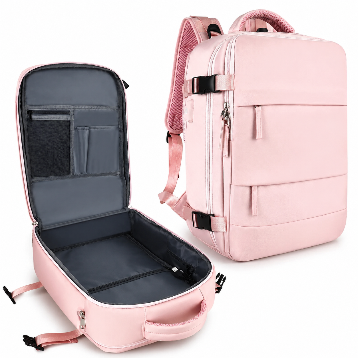 Premium Laptop Backpack Waterproof Expandable USB Charging Business Travel Bag Large Capacity 13 To 17 Inch Laptop Compatible