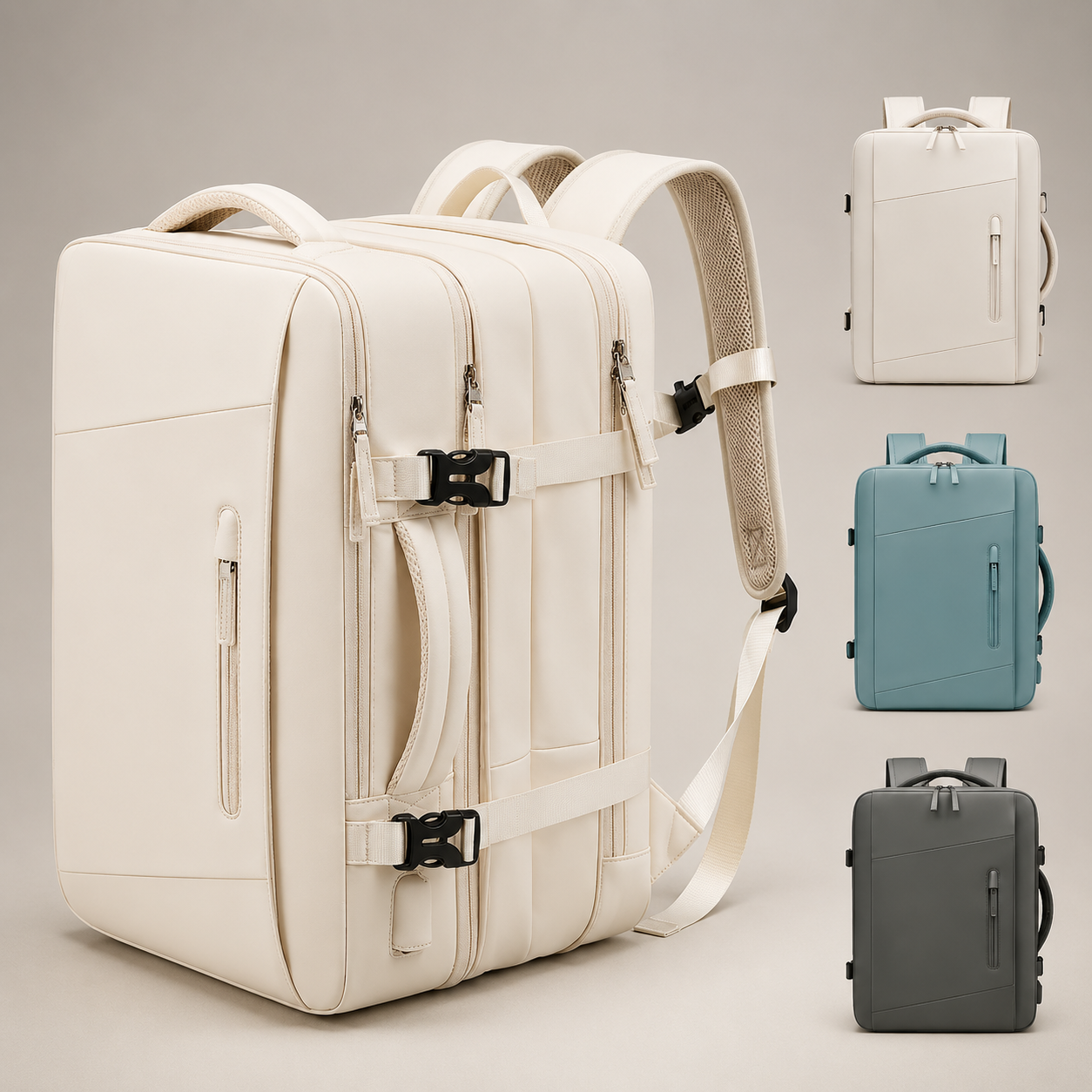 Premium Laptop Backpack Waterproof Expandable USB Charging Business Travel Bag Large Capacity 13 To 17 Inch Laptop Compatible