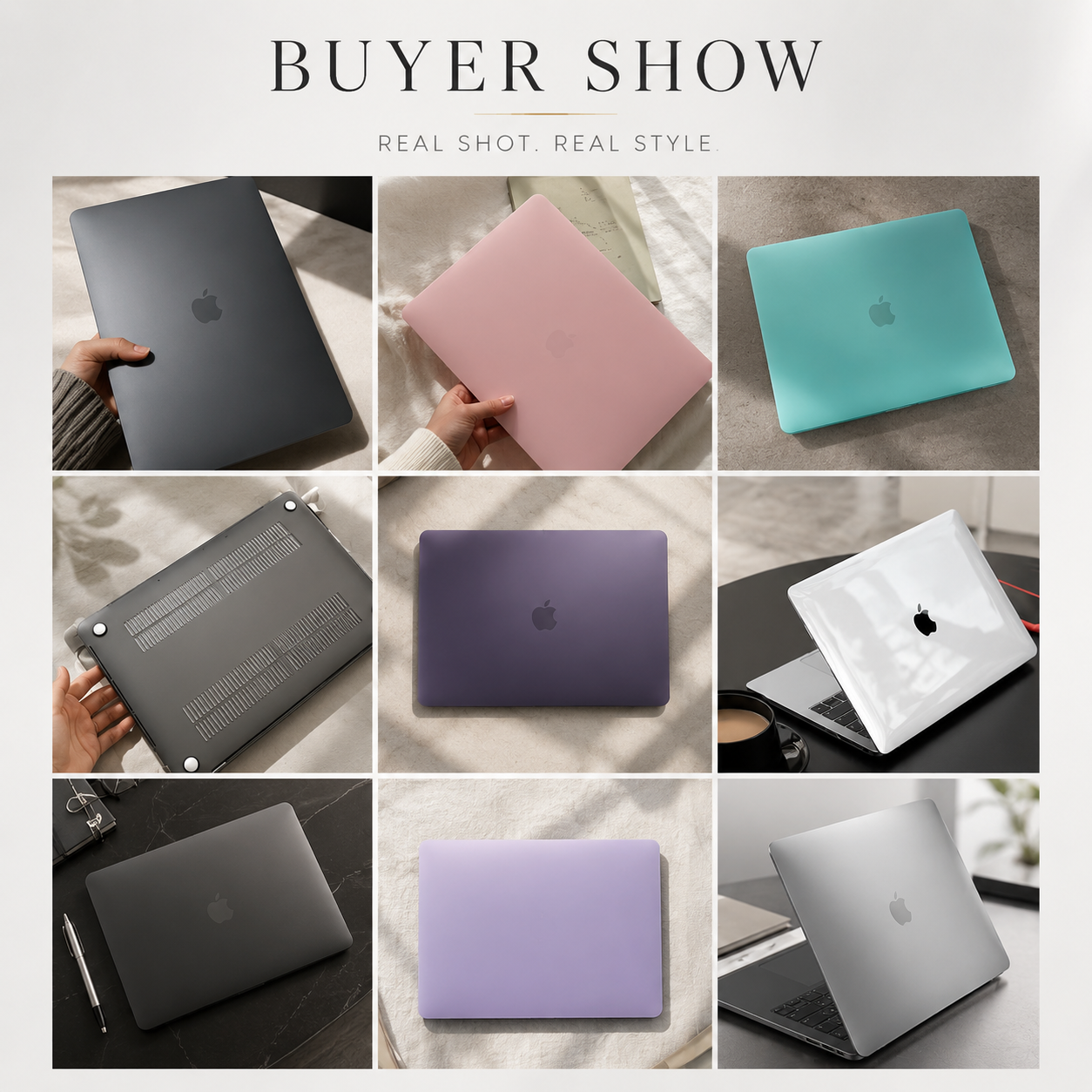 Premium Laptop Case Hard Shell Protective Cover Ultra Thin Scratch Resistant Lightweight MacBook Compatible Design