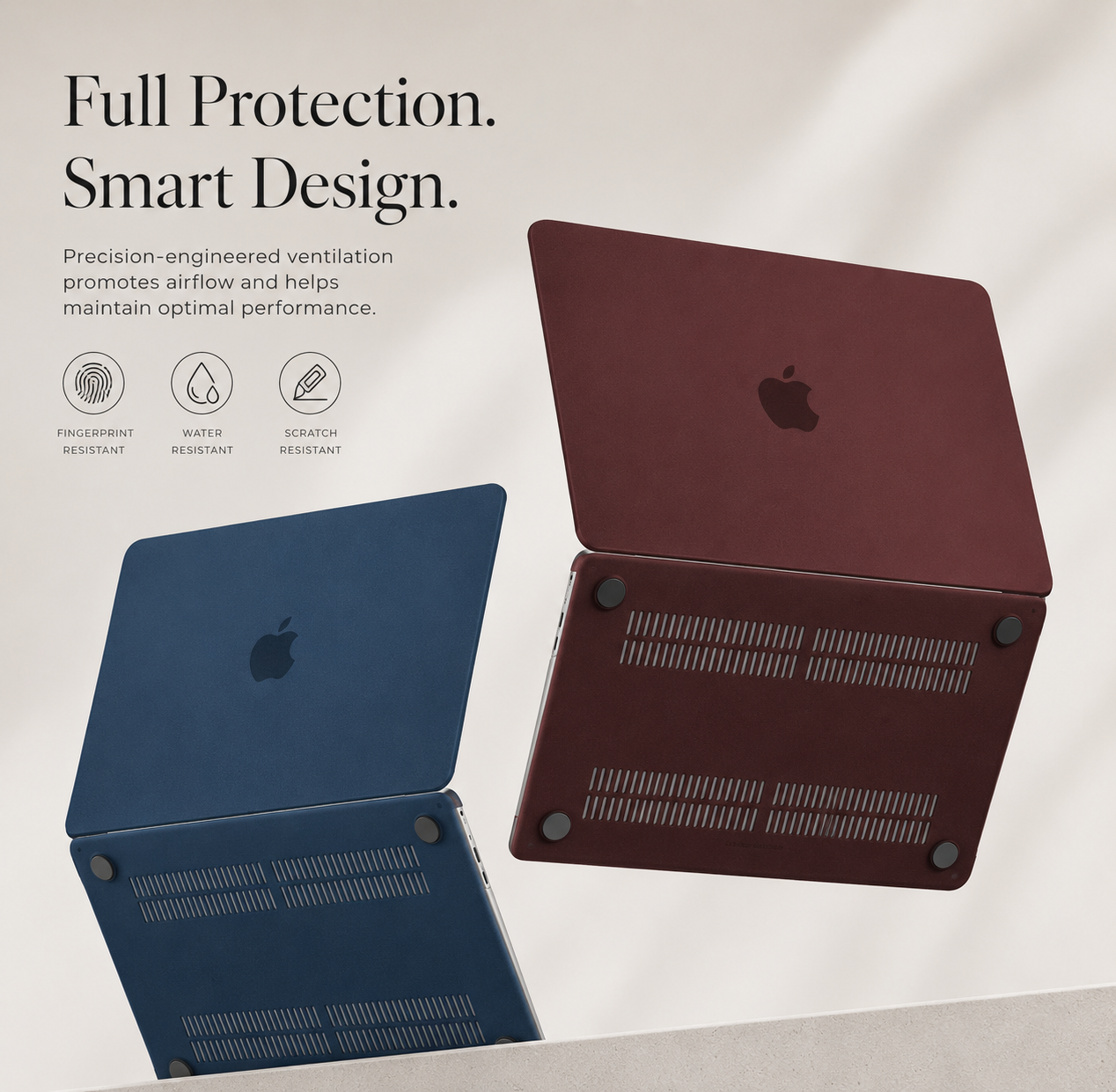 Premium Laptop Case Hard Shell Protective Cover Ultra Thin Scratch Resistant Lightweight MacBook Compatible Design