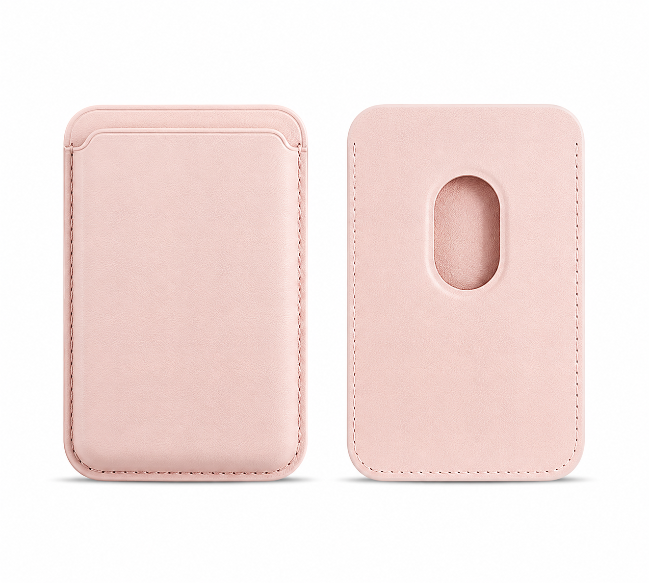 Premium MagSafe Wallet Magnetic Card Holder Slim Leather Phone Wallet Secure Detachable Card Storage Case