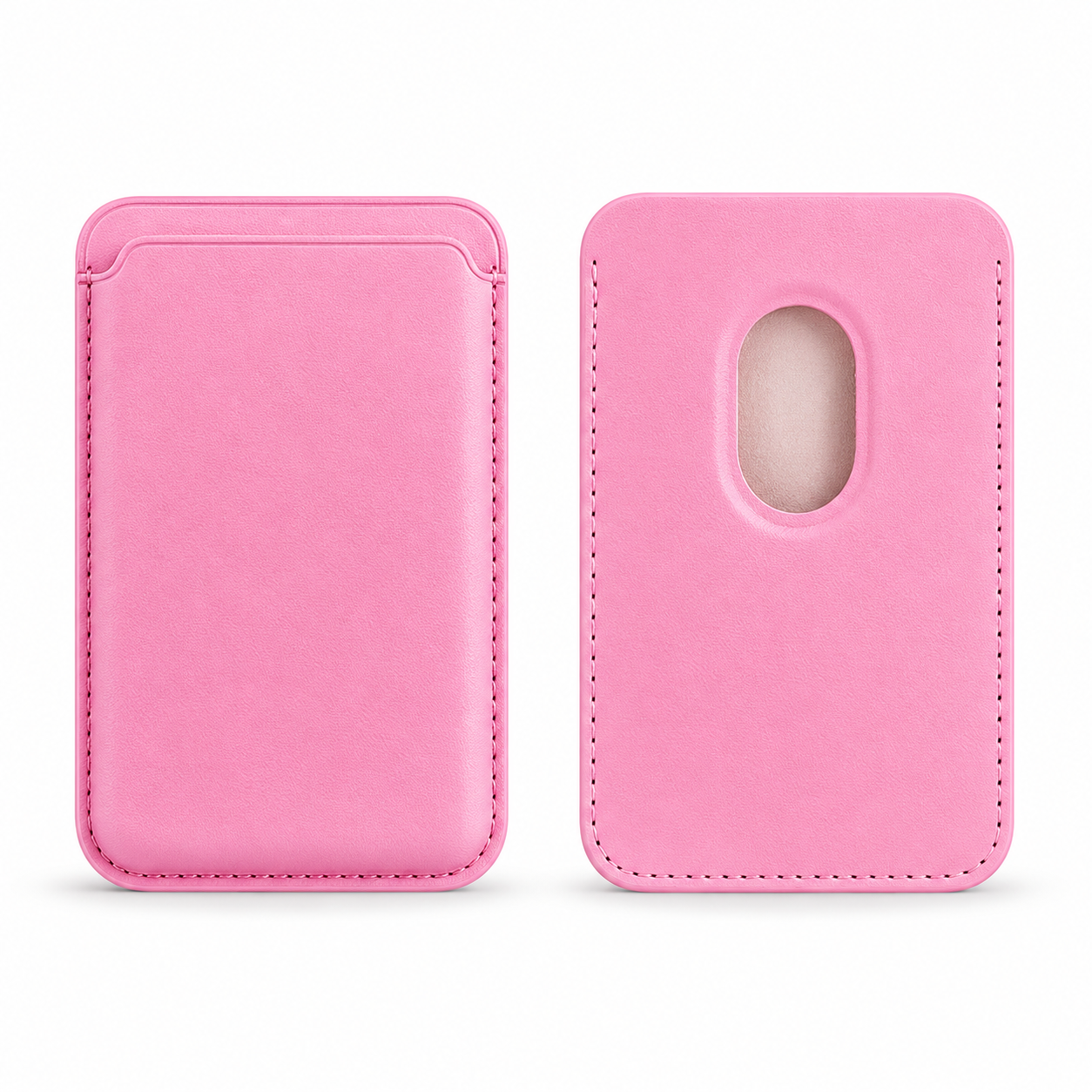 Premium MagSafe Wallet Magnetic Card Holder Slim Leather Phone Wallet Secure Detachable Card Storage Case