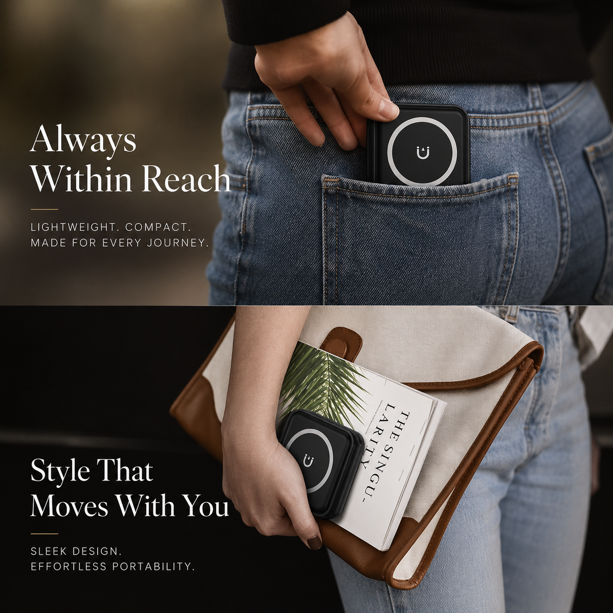 Premium Wireless Charger 3 In 1 Foldable MagSafe Compatible Fast Charging Station Magnetic Portable Charging Dock Smartphone Watch Earbuds