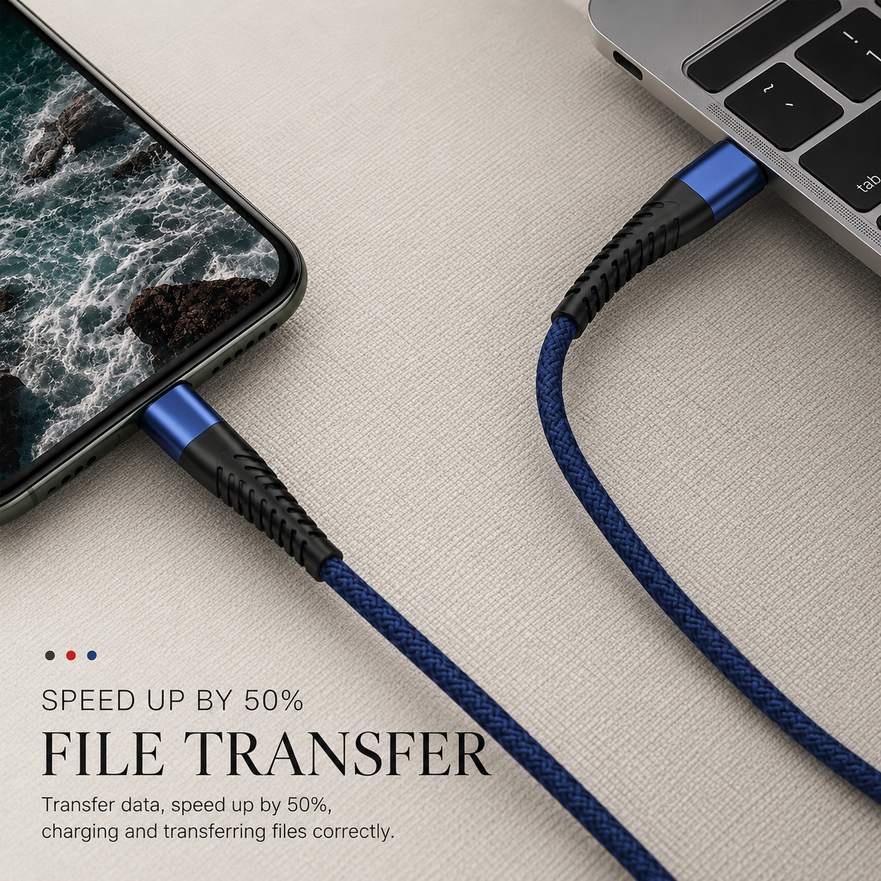 Premium Wireless Charger MagSafe Compatible Fast Charging Pad USB C Qi Wireless Charging Slim Design