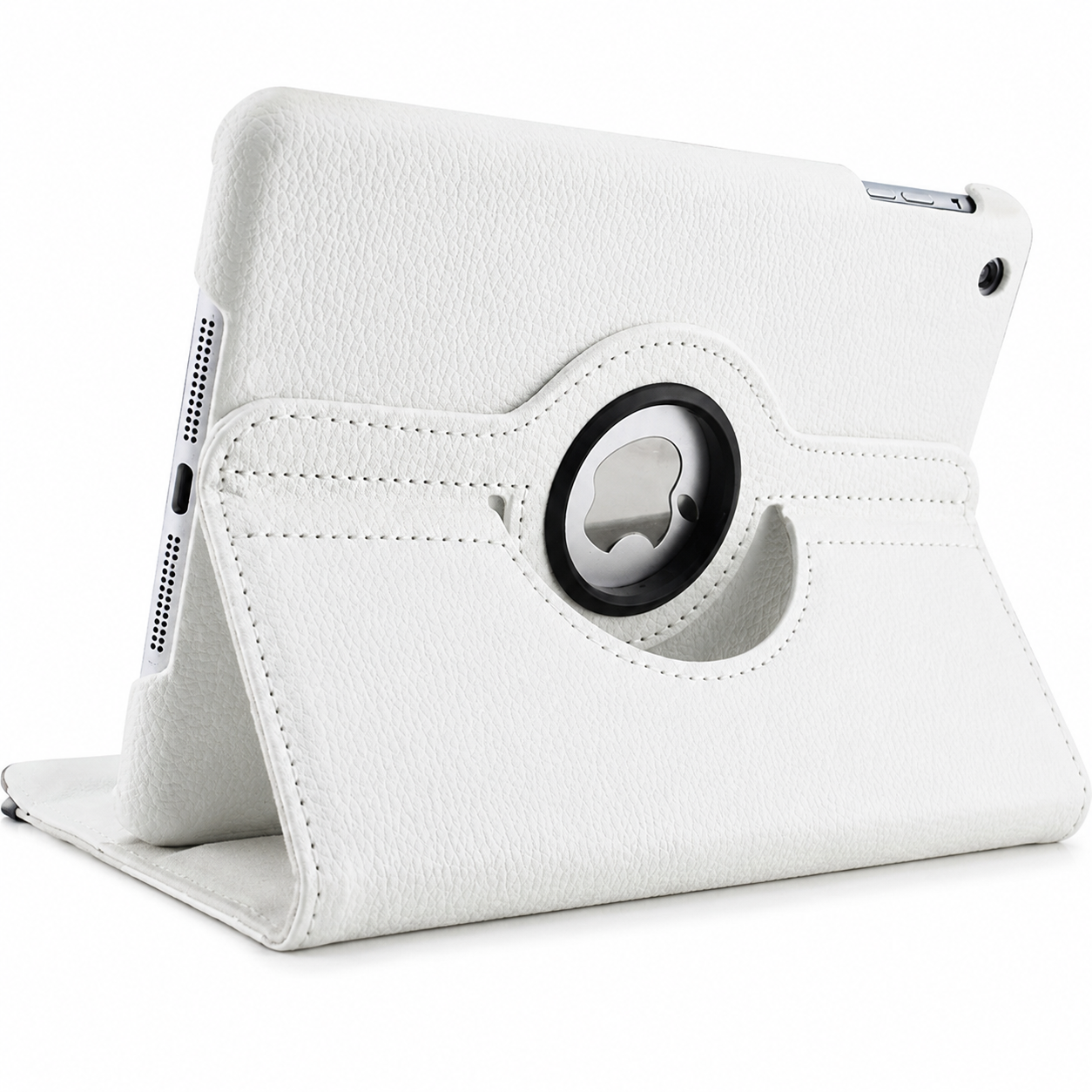 Premium iPad Case 360 Rotating Stand PU Leather Smart Cover Protective Tablet Case Multi Angle Viewing Support