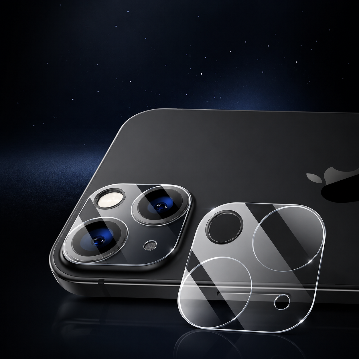Premium iPhone Camera Lens Protector 9H Tempered Glass Ultra Clear Scratch Resistant Drop Protection Precision Fit Cover