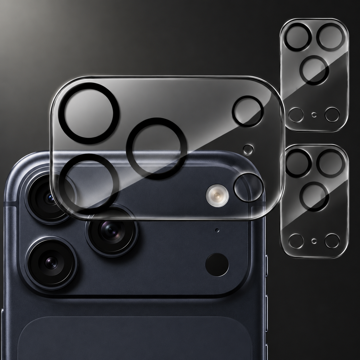 Premium iPhone Camera Lens Protector 9H Tempered Glass Ultra Clear Scratch Resistant Drop Protection Precision Fit Cover