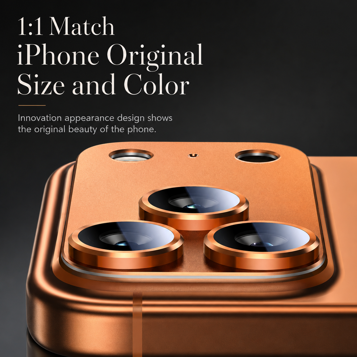 Premium iPhone Camera Lens Protector Tempered Glass Alloy Ring Shatterproof Scratch Resistant Shockproof Precision Fit Protective Cover