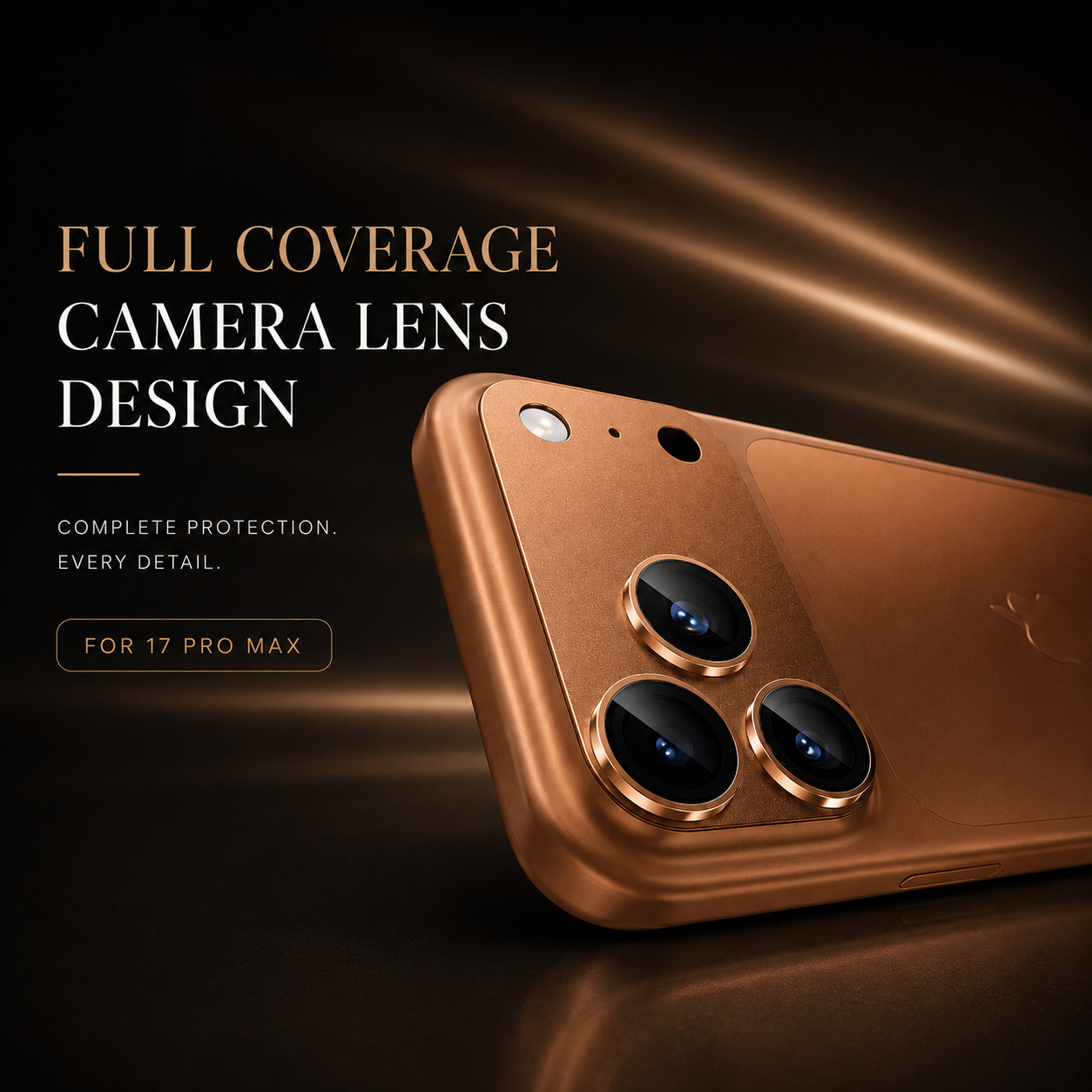 Premium iPhone Camera Lens Protector Tempered Glass Alloy Ring Shatterproof Scratch Resistant Shockproof Precision Fit Protective Cover