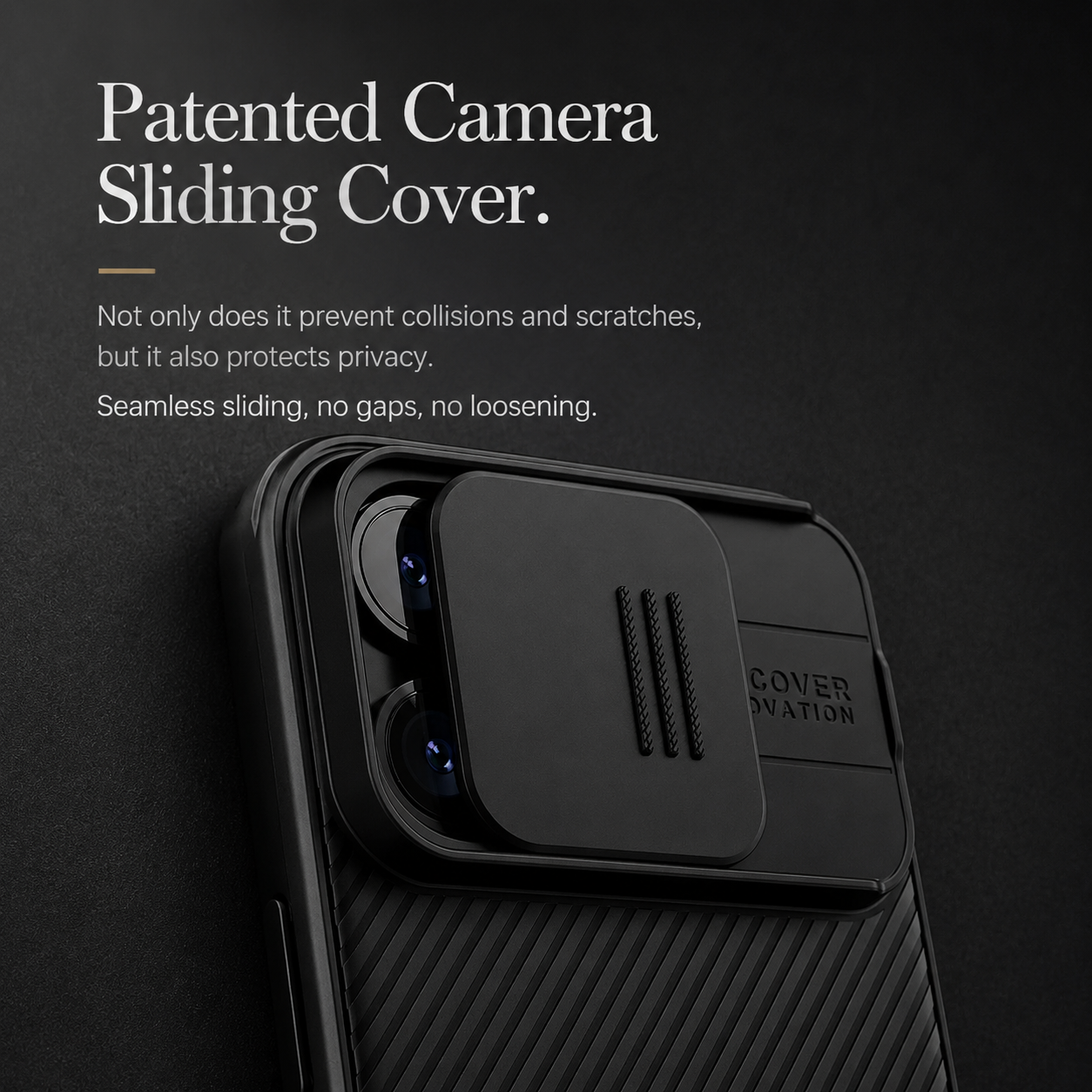 Premium iPhone Case CamShield Magnetic Cover Sliding Camera Protection Shockproof TPU PC Rugged Full Coverage