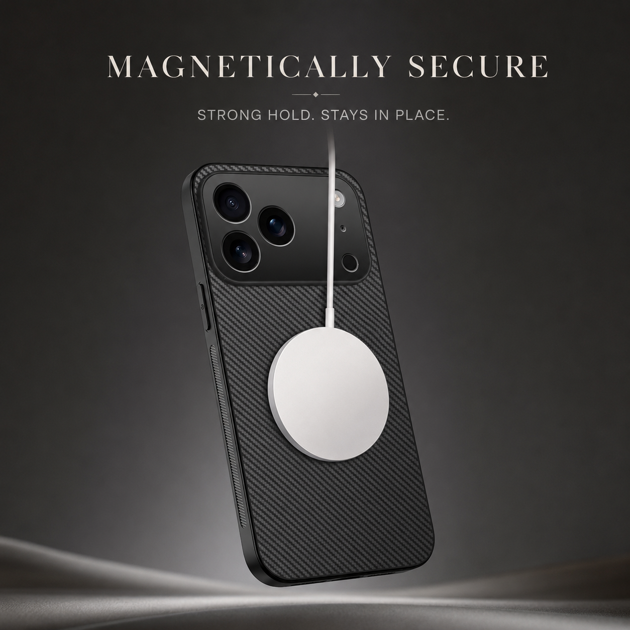 Premium iPhone Case Carbon Fiber Magnetic Leather Cover MagSafe Compatible Ultra Thin Protective Case