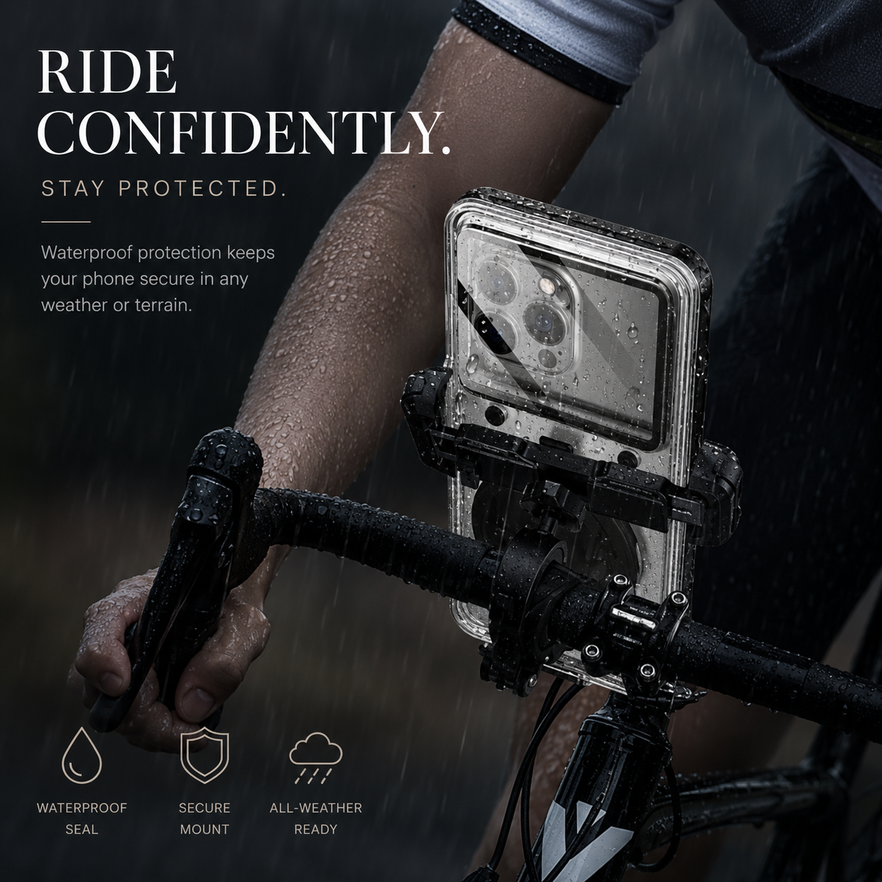 Premium iPhone Case IP68 Waterproof Protective Cover Full Body Shockproof Vacuum Seal Underwater Protection