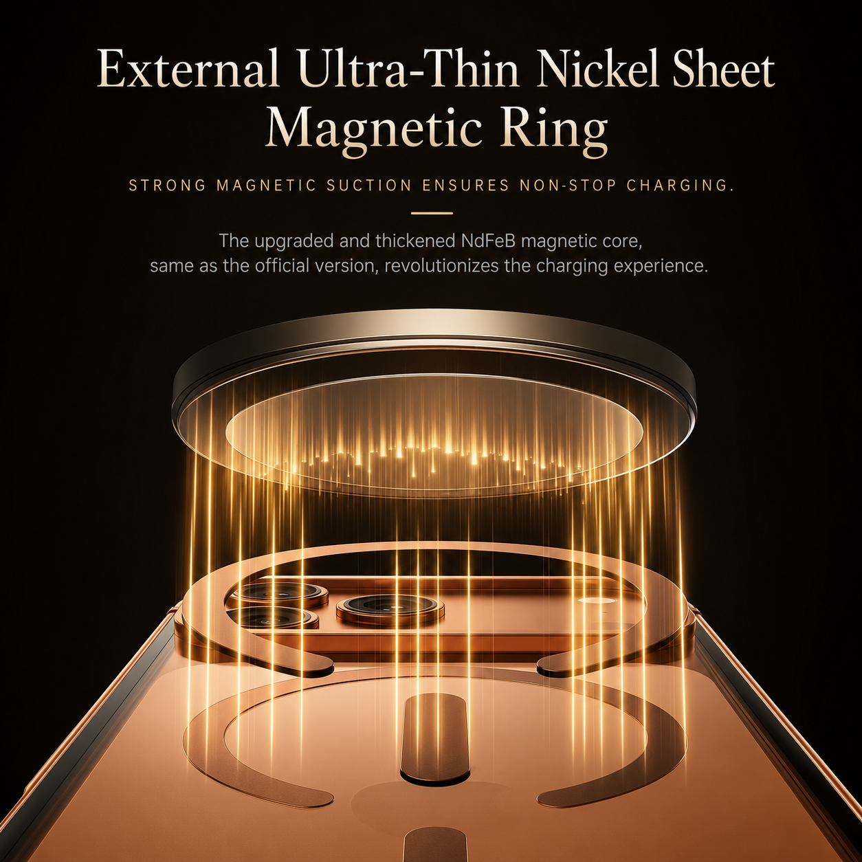 Premium iPhone Case MagSafe Compatible Aluminum Alloy Frame Cover Transparent Back Shockproof Camera Lens Protection