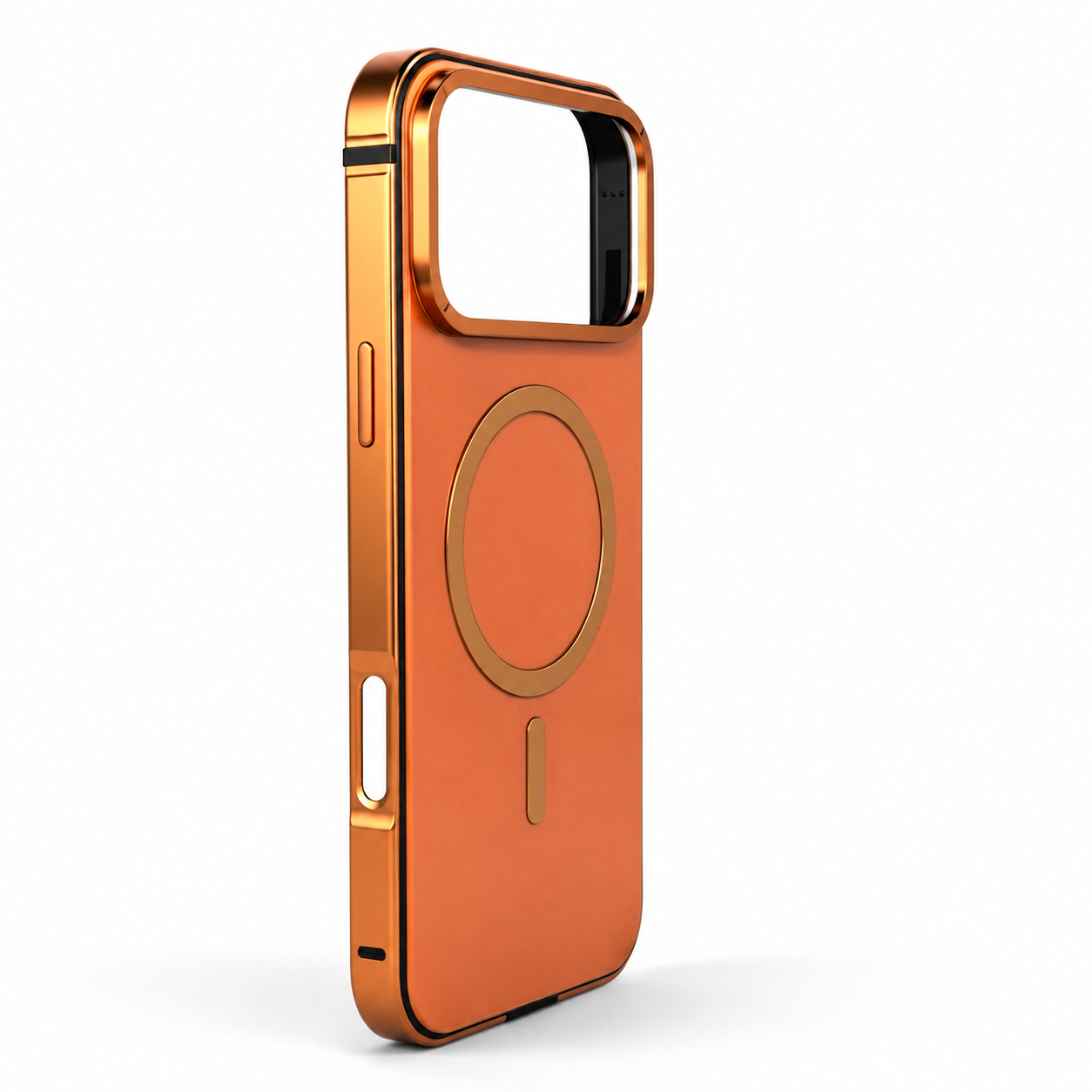Premium iPhone Case MagSafe Compatible Aluminum Alloy Metal Frame Anti Drop Protective Cover Slim Shockproof Full Coverage