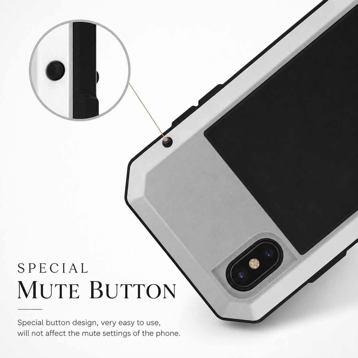 Premium iPhone Case MagSafe Compatible Aluminum Armor Bumper Cover Shockproof Full Protection