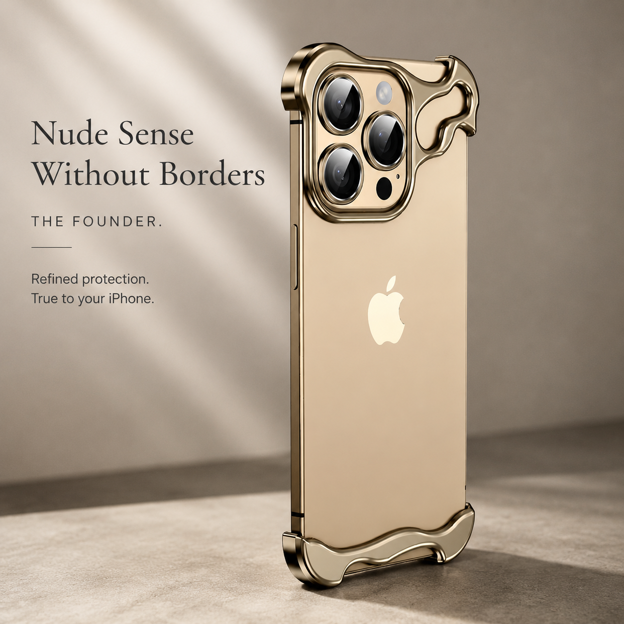 Premium iPhone Case MagSafe Compatible Aluminum Frame Cover Ultra Thin Metal Bumper Protection