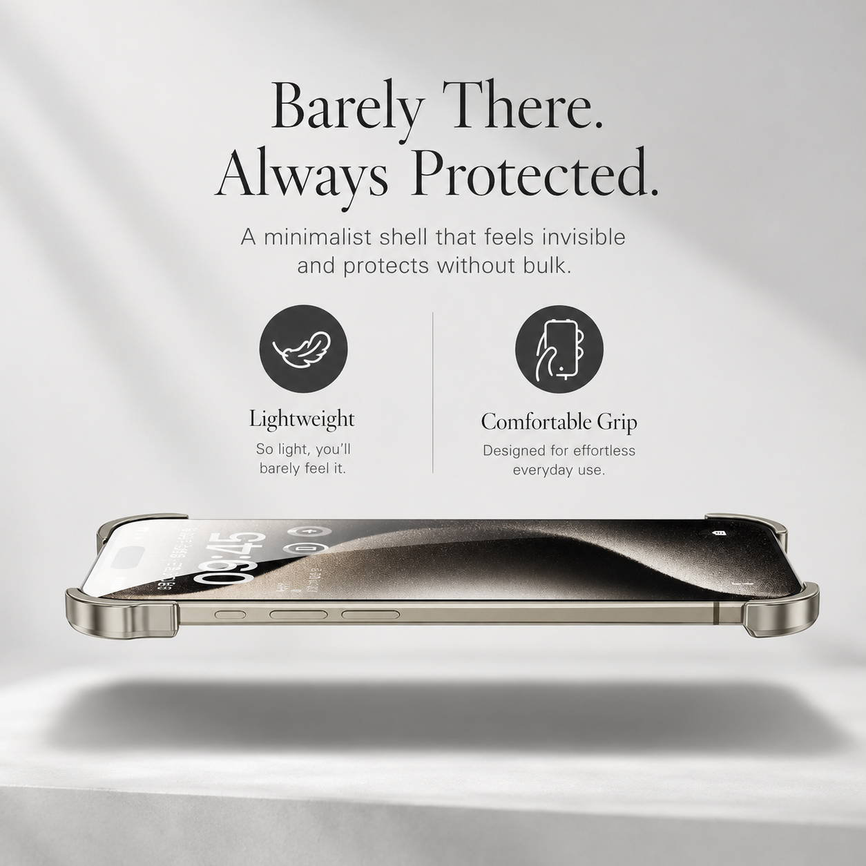 Premium iPhone Case MagSafe Compatible Aluminum Frame Cover Ultra Thin Metal Bumper Protection
