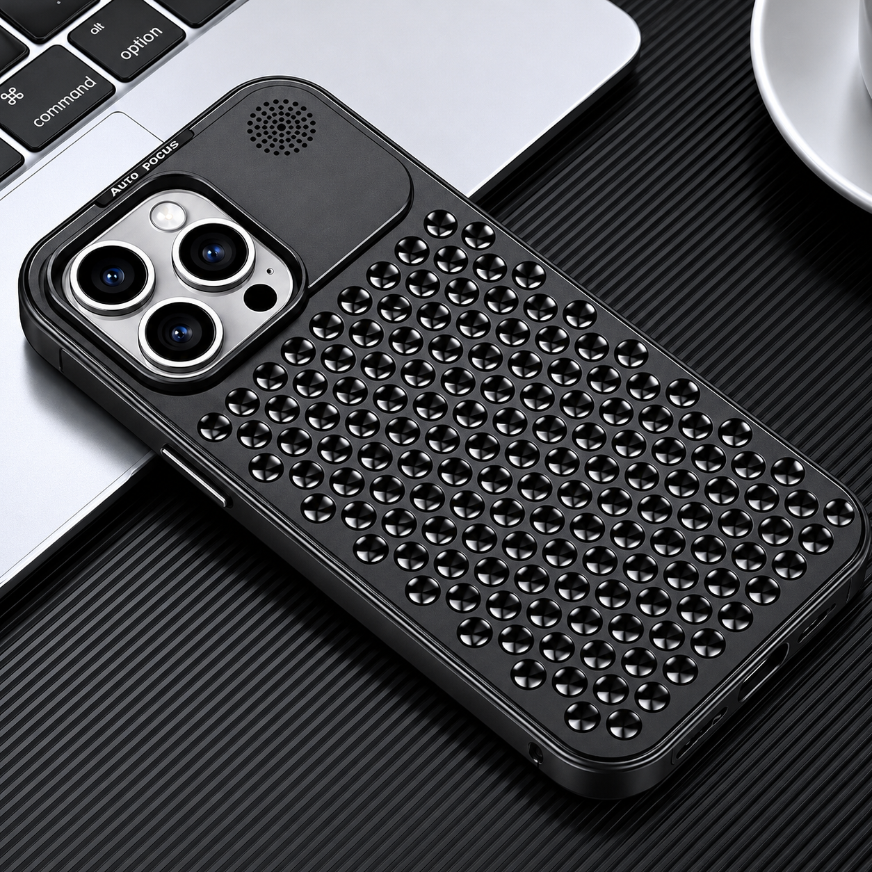 Premium iPhone Case MagSafe Compatible Aluminum Heat Dissipation Cover Shockproof Protection