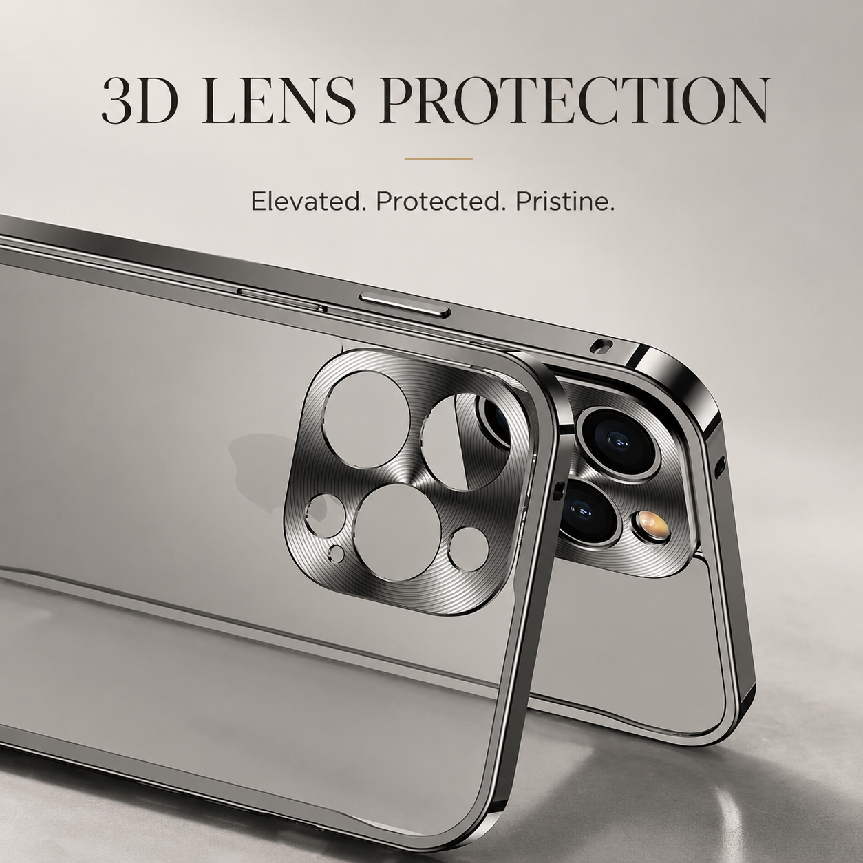Premium iPhone Case MagSafe Compatible Aluminum Metal Frame Cover Shockproof Full Protection Slim Design