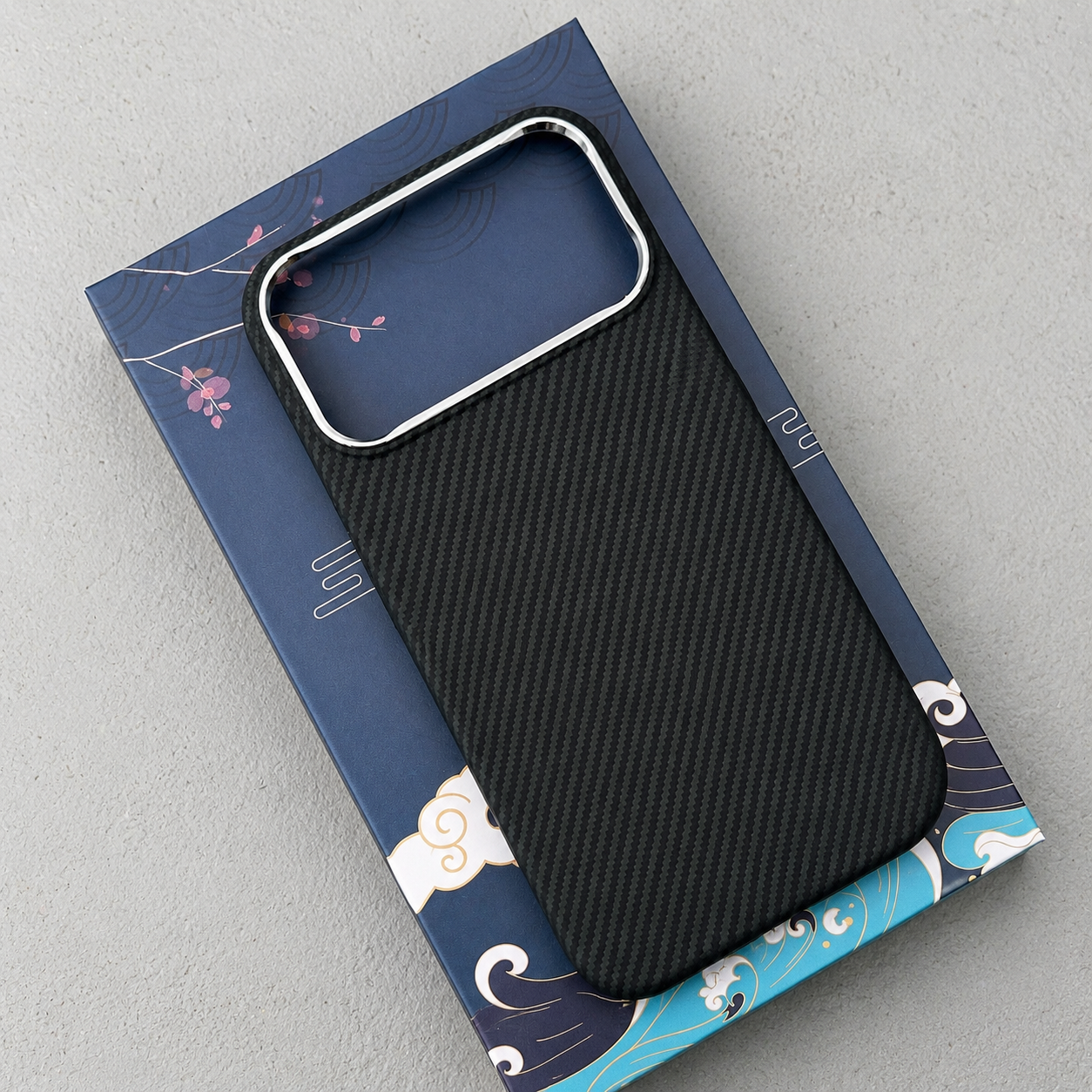 Premium iPhone Case MagSafe Compatible Aramid Carbon Fiber Cover Ultra Thin Shockproof Protection