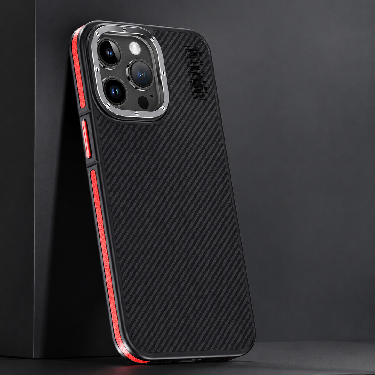 Premium iPhone Case MagSafe Compatible Aramid Fiber 600D Cover Ultra Thin Shockproof Carbon Texture Design