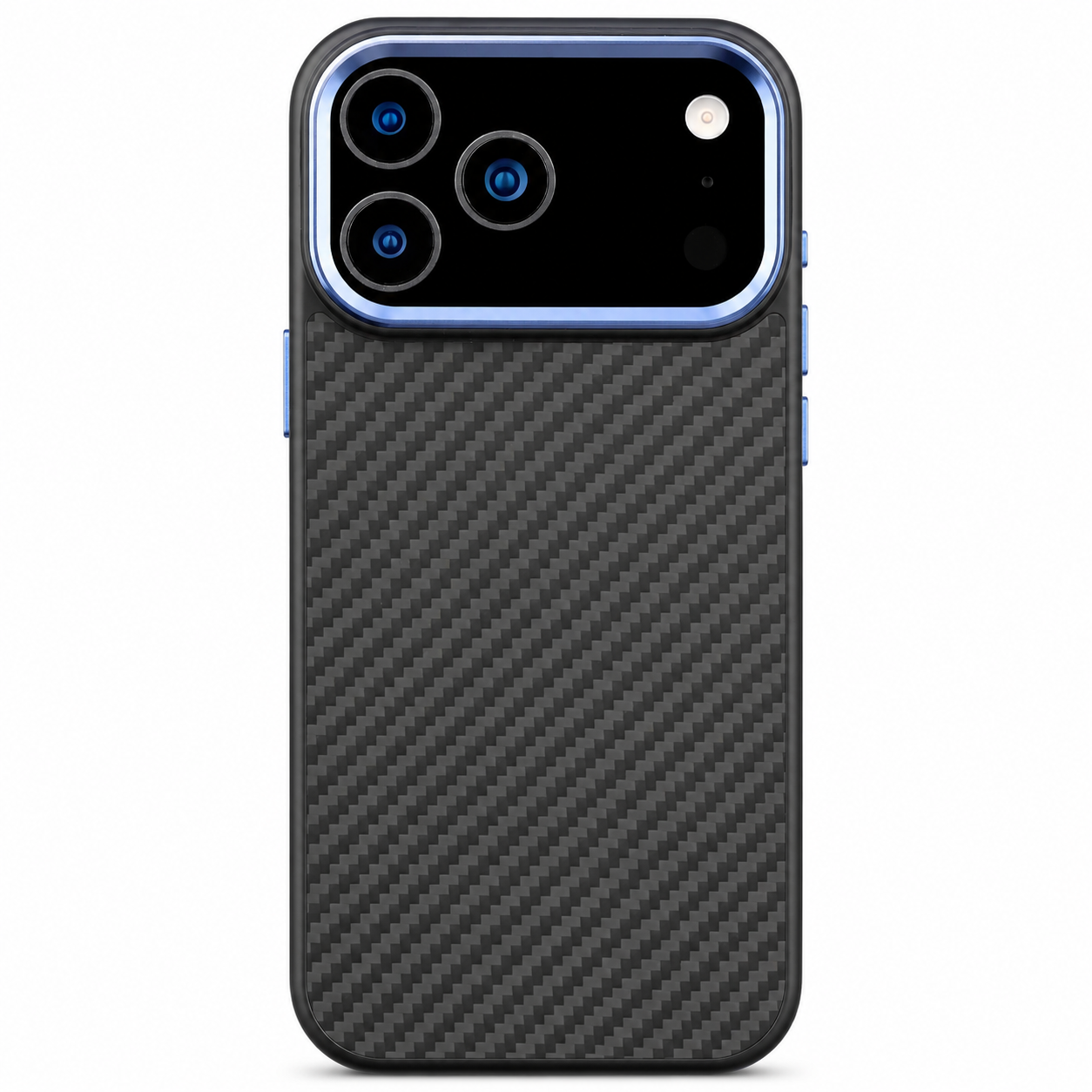 Premium iPhone Case MagSafe Compatible Aramid Fiber Cover Ultra Thin Lightweight Full Protection Shockproof Design