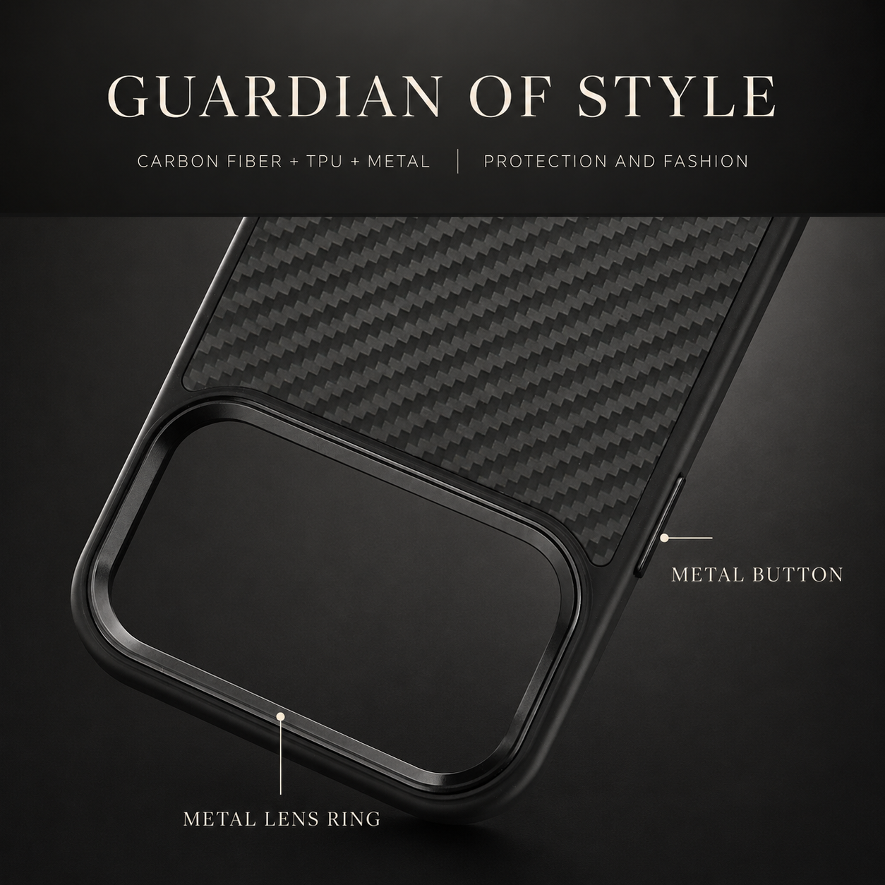 Premium iPhone Case MagSafe Compatible Aramid Fiber Cover Ultra Thin Lightweight Full Protection Shockproof Design