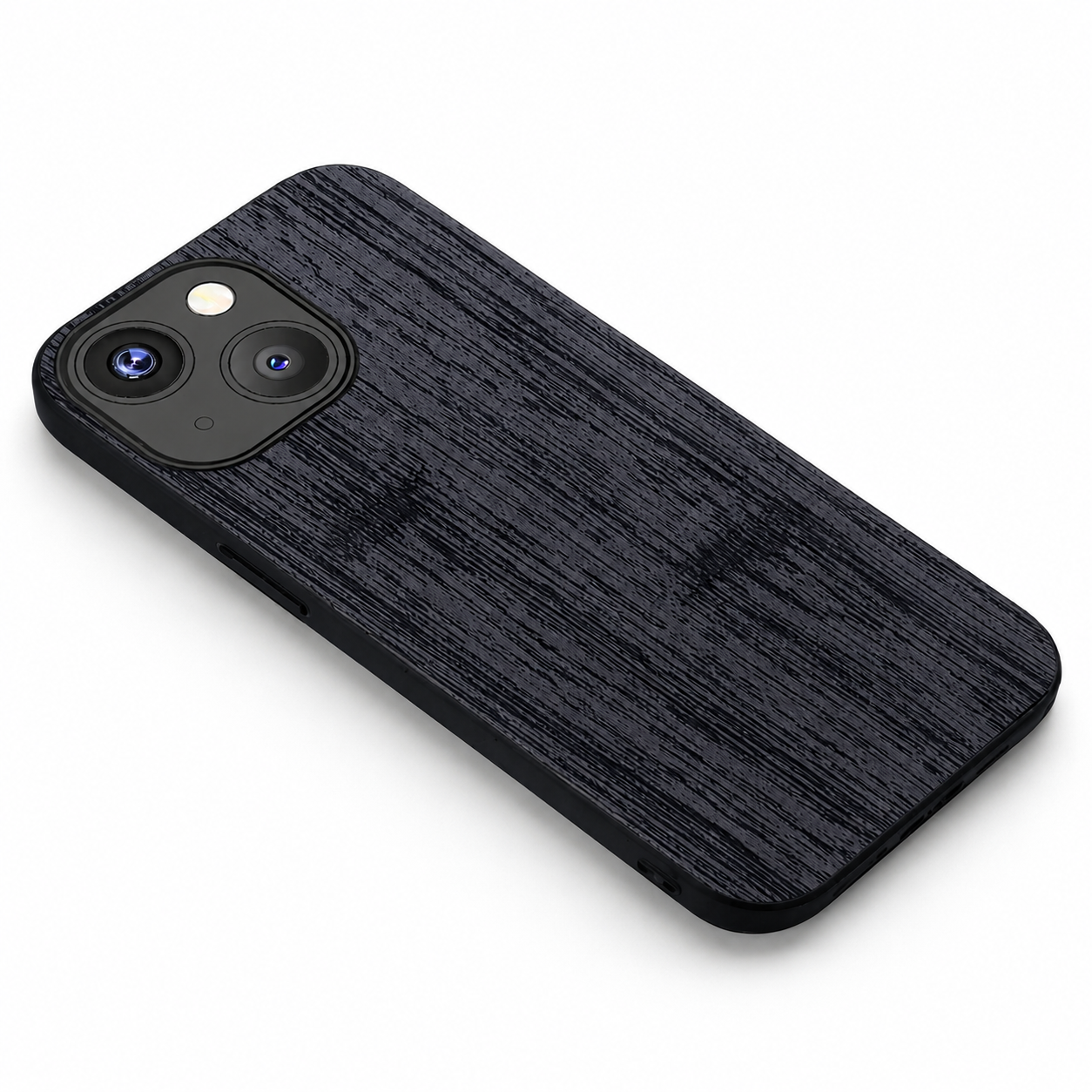 Premium iPhone Case MagSafe Compatible Bamboo Wood Leather Texture Cover Shockproof Slim Protection