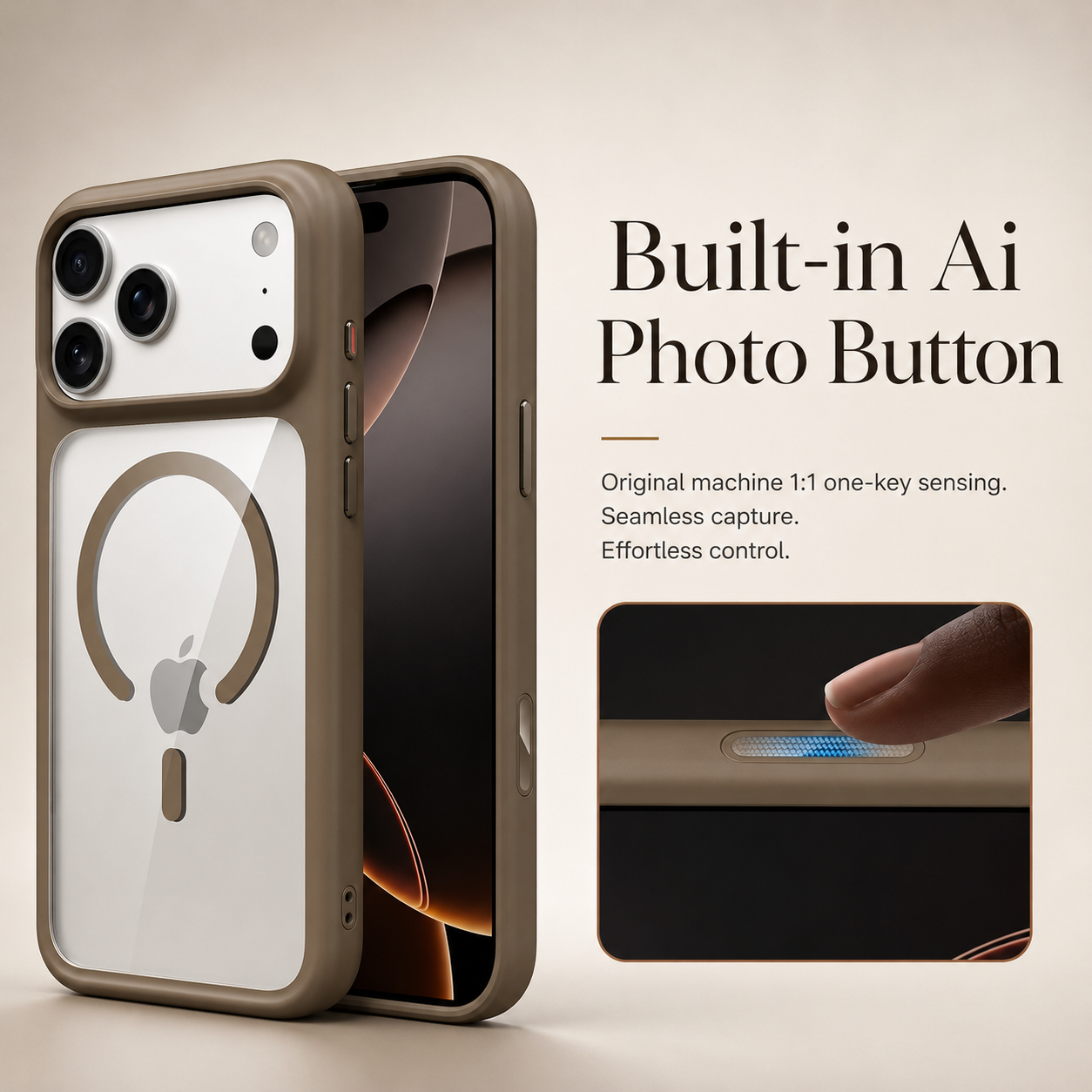 Premium iPhone Case MagSafe Compatible Clear Protective Cover Shockproof Armor Camera Lens Protection Anti Scratch Slim Design