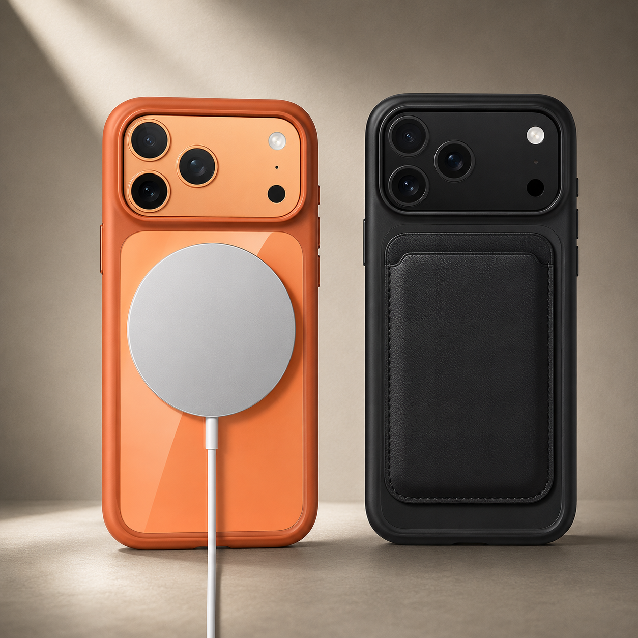 Premium iPhone Case MagSafe Compatible Clear Protective Cover Shockproof Armor Camera Lens Protection Anti Scratch Slim Design