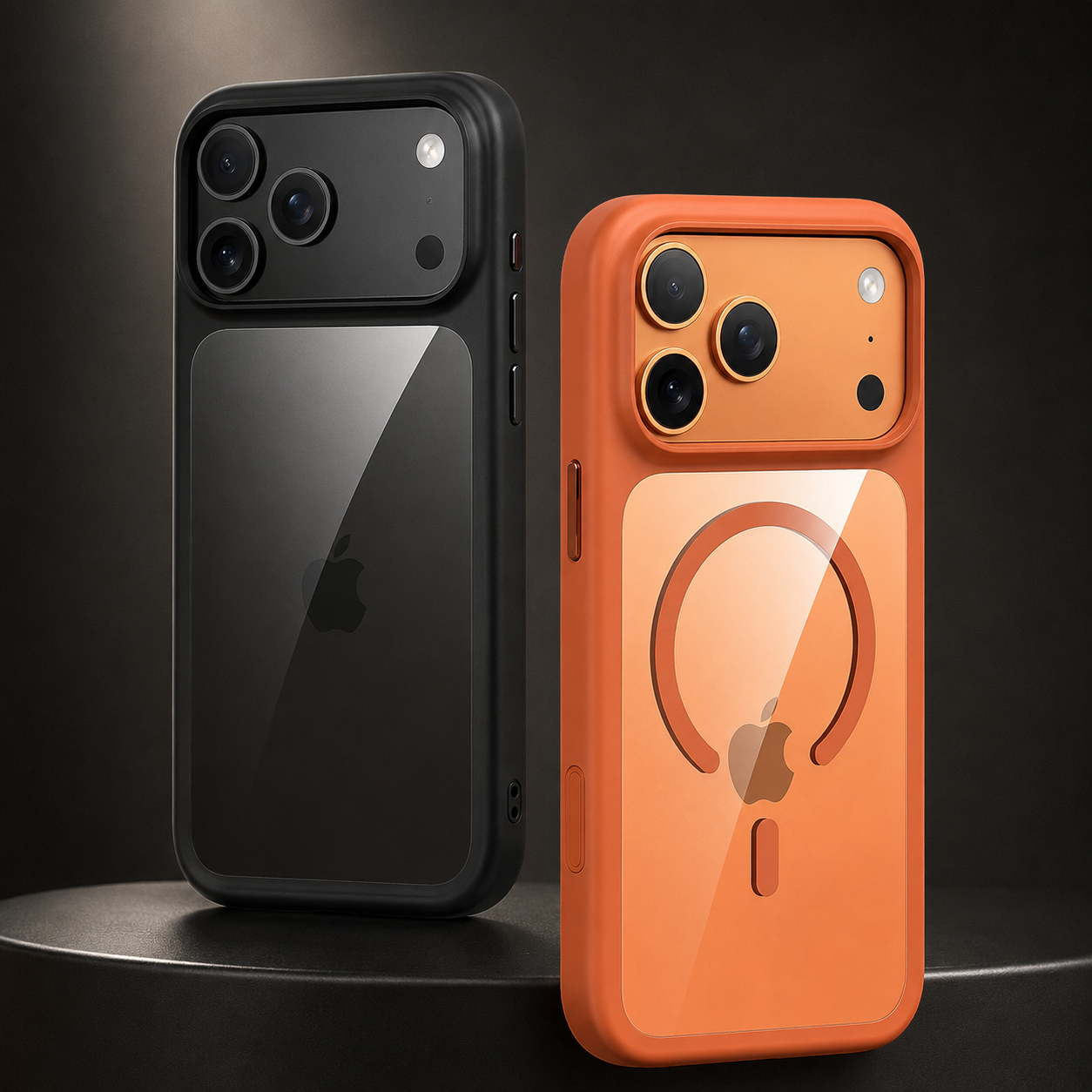 Premium iPhone Case MagSafe Compatible Clear Protective Cover Shockproof Armor Camera Lens Protection Anti Scratch Slim Design