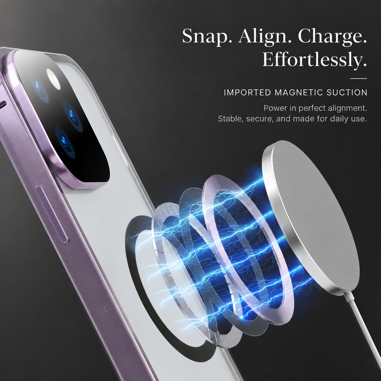 Premium iPhone Case MagSafe Compatible Double-Sided Glass Cover Metal Frame 360° Protection