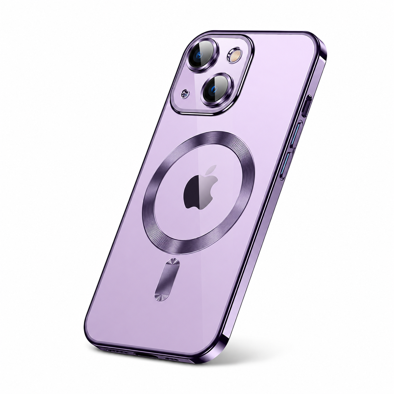 Premium iPhone Case MagSafe Compatible Double-Sided Tempered Glass Cover Metal Frame Ultra Thin Protection
