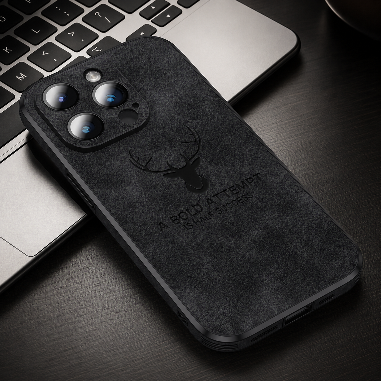 Premium iPhone Case MagSafe Compatible Genuine Leather Vintage Texture Cover Slim Protection