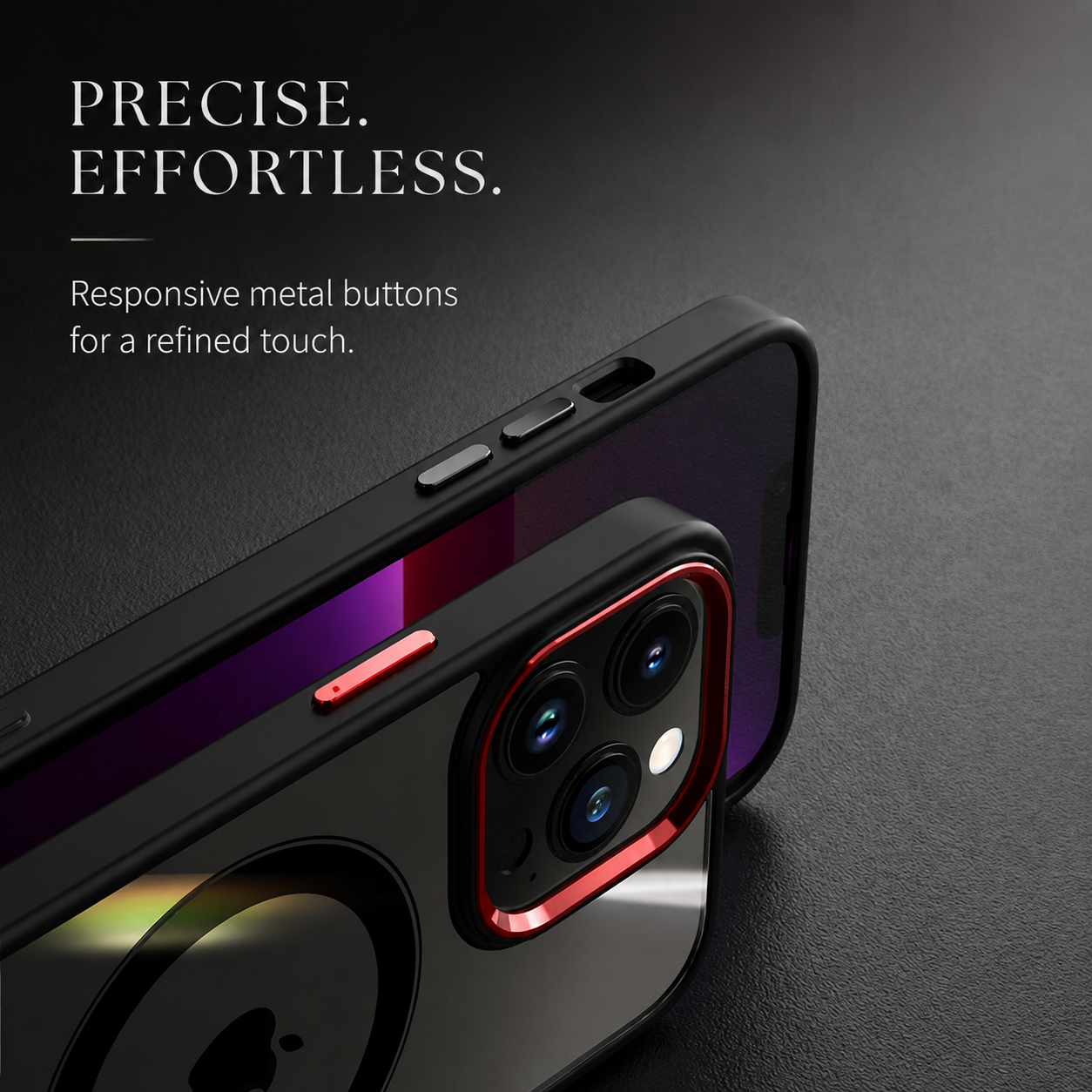 Premium iPhone Case MagSafe Compatible Transparent Hybrid Cover Clear HD Shockproof Protection