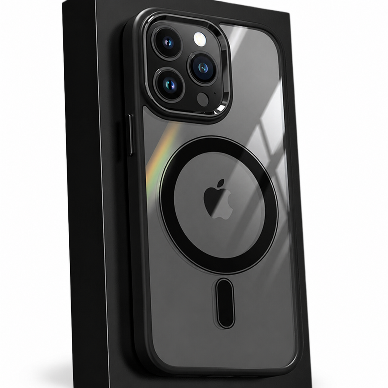 Premium iPhone Case MagSafe Compatible Transparent Hybrid Cover Clear HD Shockproof Protection