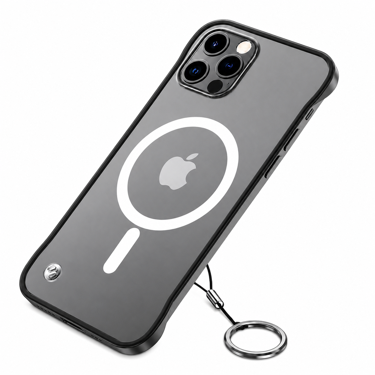 Premium iPhone Case MagSafe Compatible Transparent Ultra Thin Cover Frameless Protection