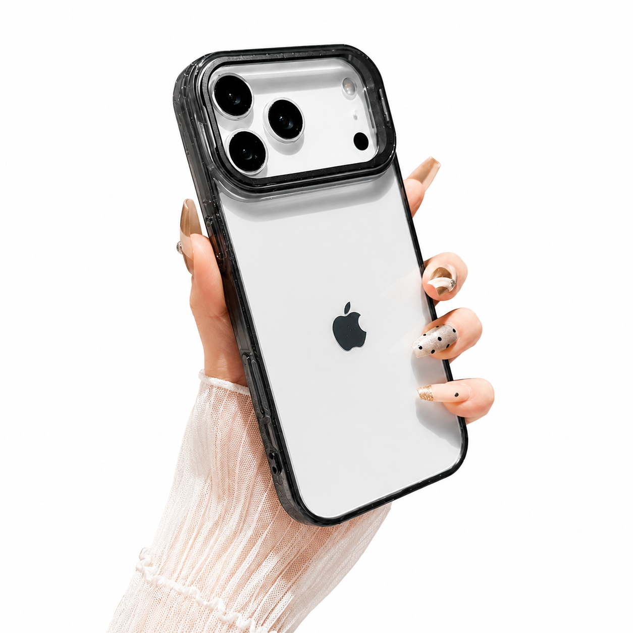 Premium iPhone Case MagSafe Crystal Clear Hard PC Bumper Shockproof Camera Lens Stand Armor Protection