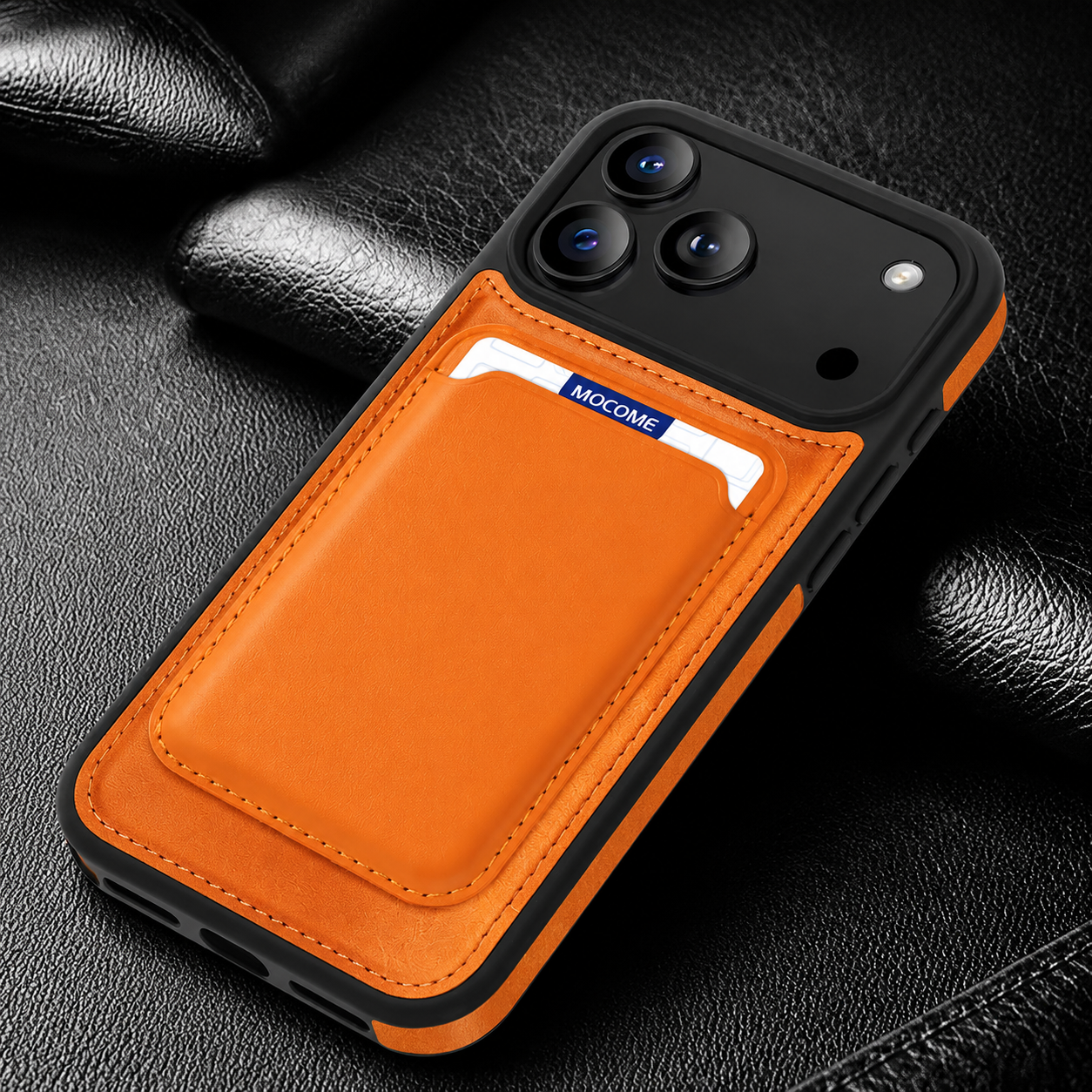 Premium iPhone Case Magnetic RFID Leather Wallet Cover Card Holder MagSafe Shockproof Secure Storage Protection