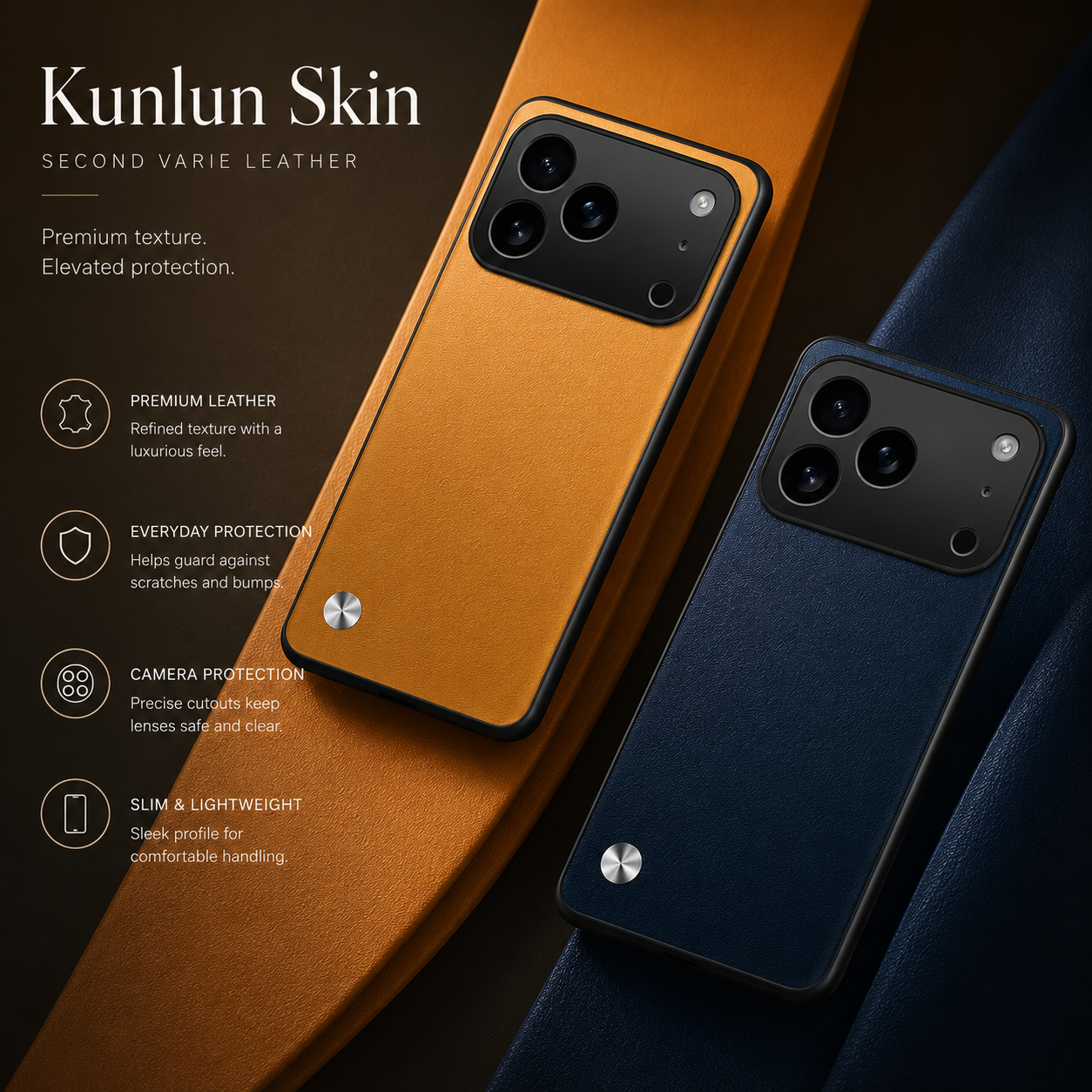 Premium iPhone Case Matte Skin Bumper Cover Shockproof TPU Protective Metal Lens Protection Case
