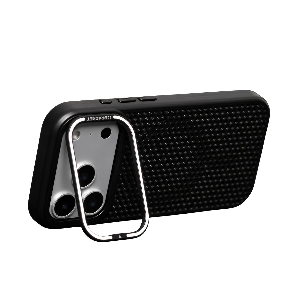 Premium iPhone Case Mesh Cooling Camera Mount Cover MagSafe Compatible Shockproof Protective Case