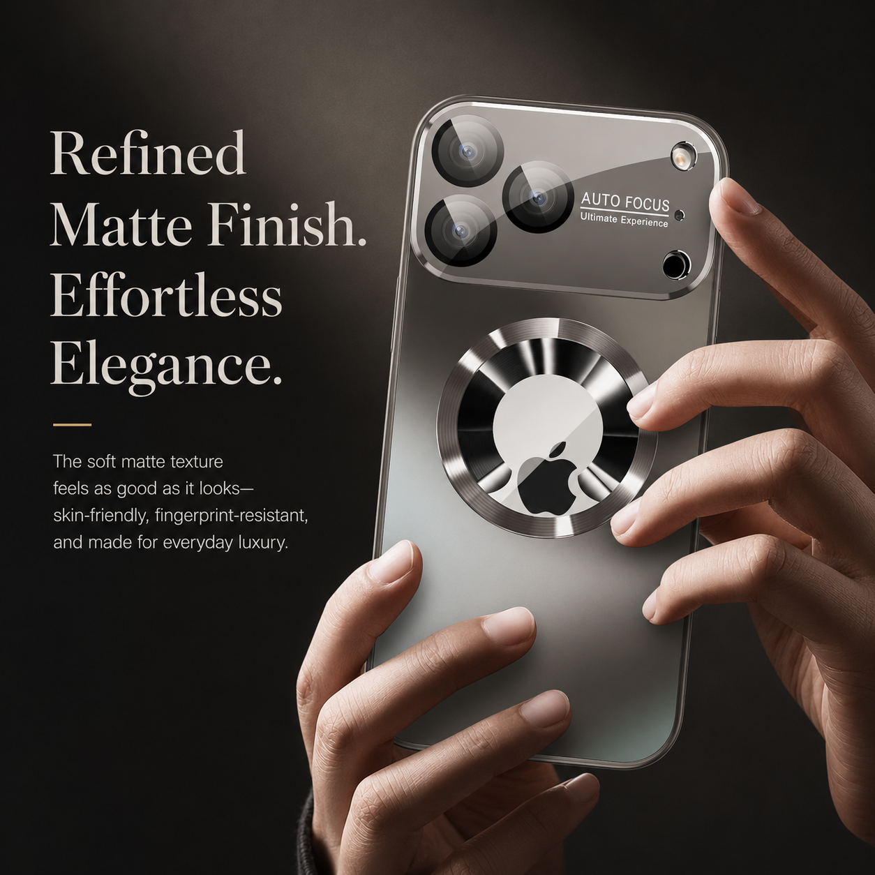 Premium iPhone Case Titanium Magnetic Matte Cover MagSafe Compatible Camera Lens Protection Shockproof Slim Full Coverage