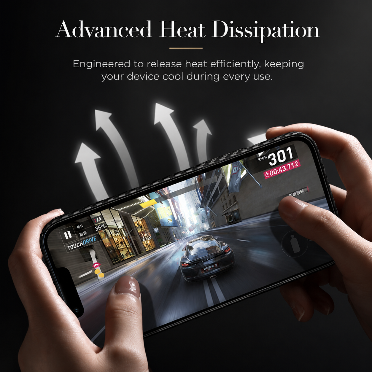 Premium iPhone Case Ultra Thin Carbon Fiber Matte Cover 0.2mm Lightweight Scratch Resistant Design